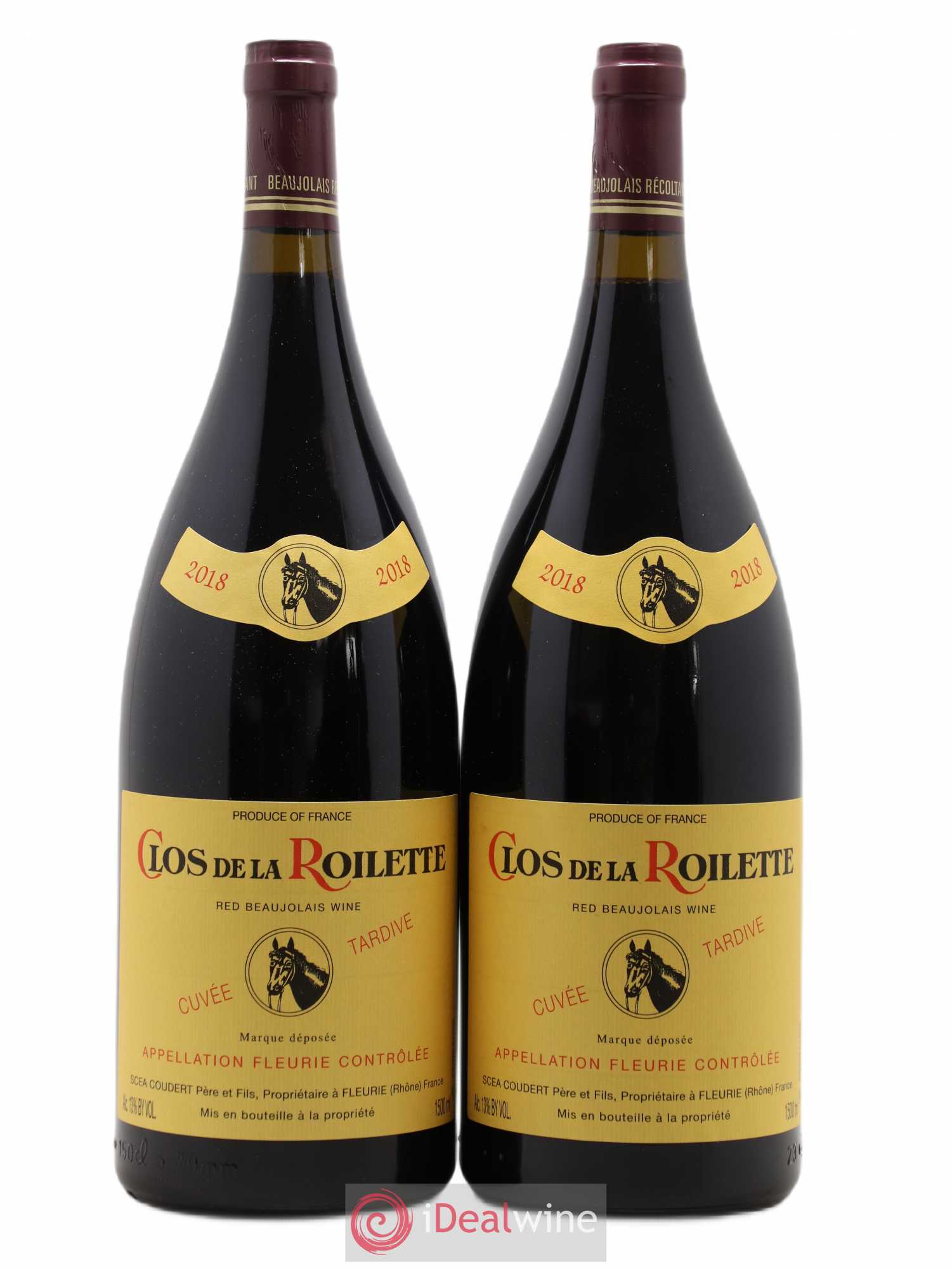 Fleurie Cuvée Tardive Clos de la Roilette 2018 - Lot de 2 magnums - 0