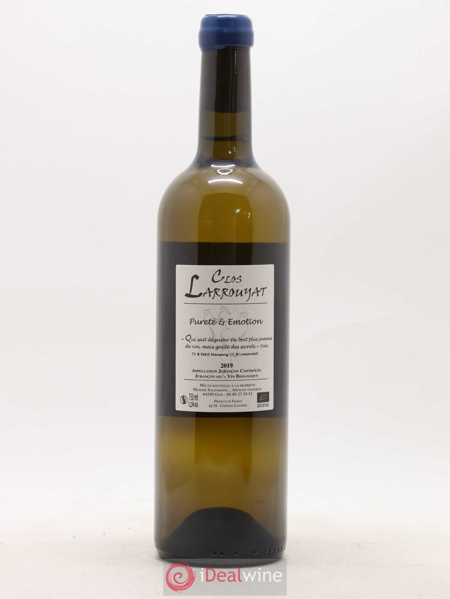 Jurançon Comete Clos Larrouyat 2019 - Posten von 1 Flasche - 1