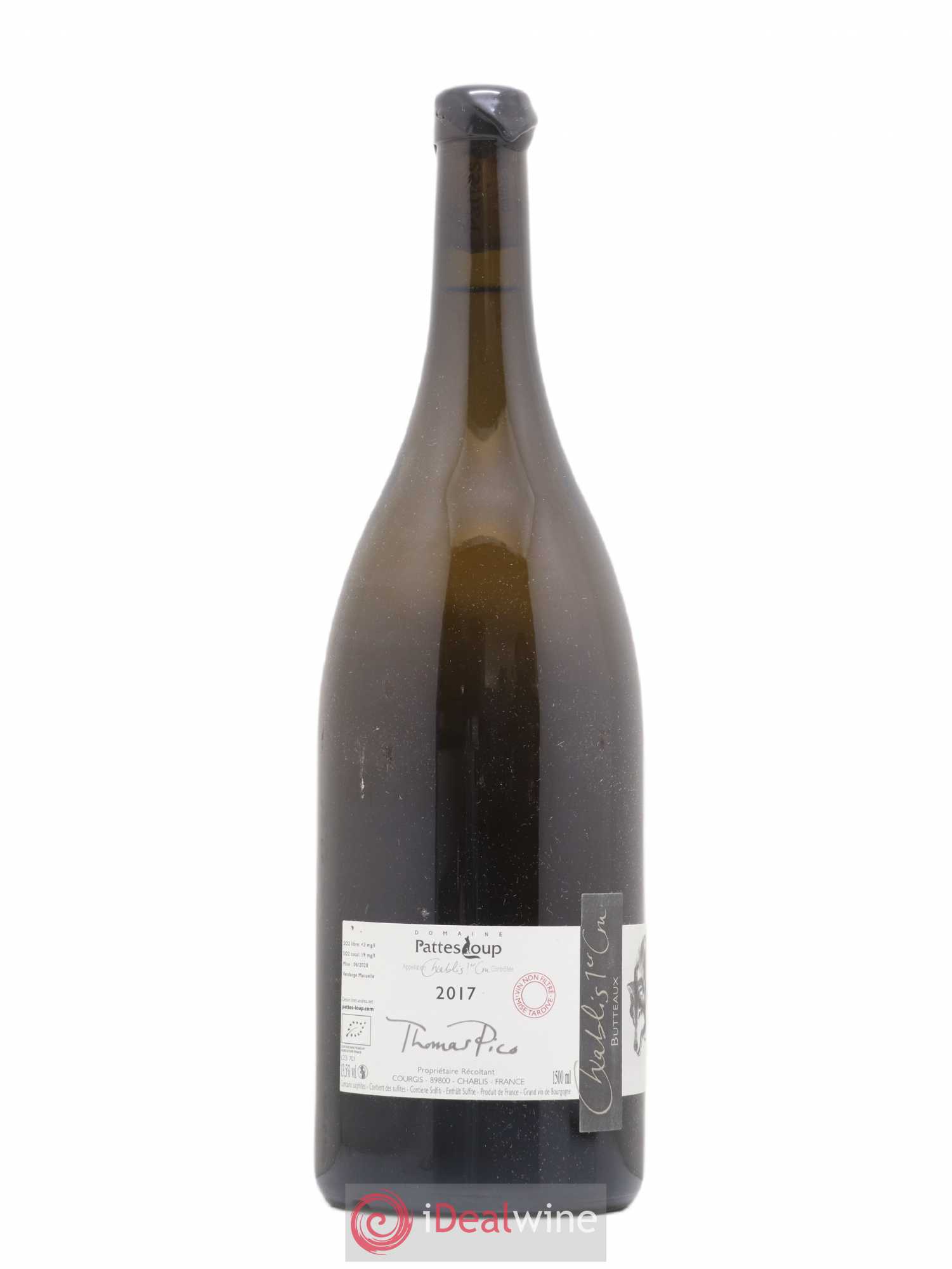 Chablis 1er Cru Butteaux Pattes Loup (Domaine) 2017 - Posten von 1 Magnum - 1
