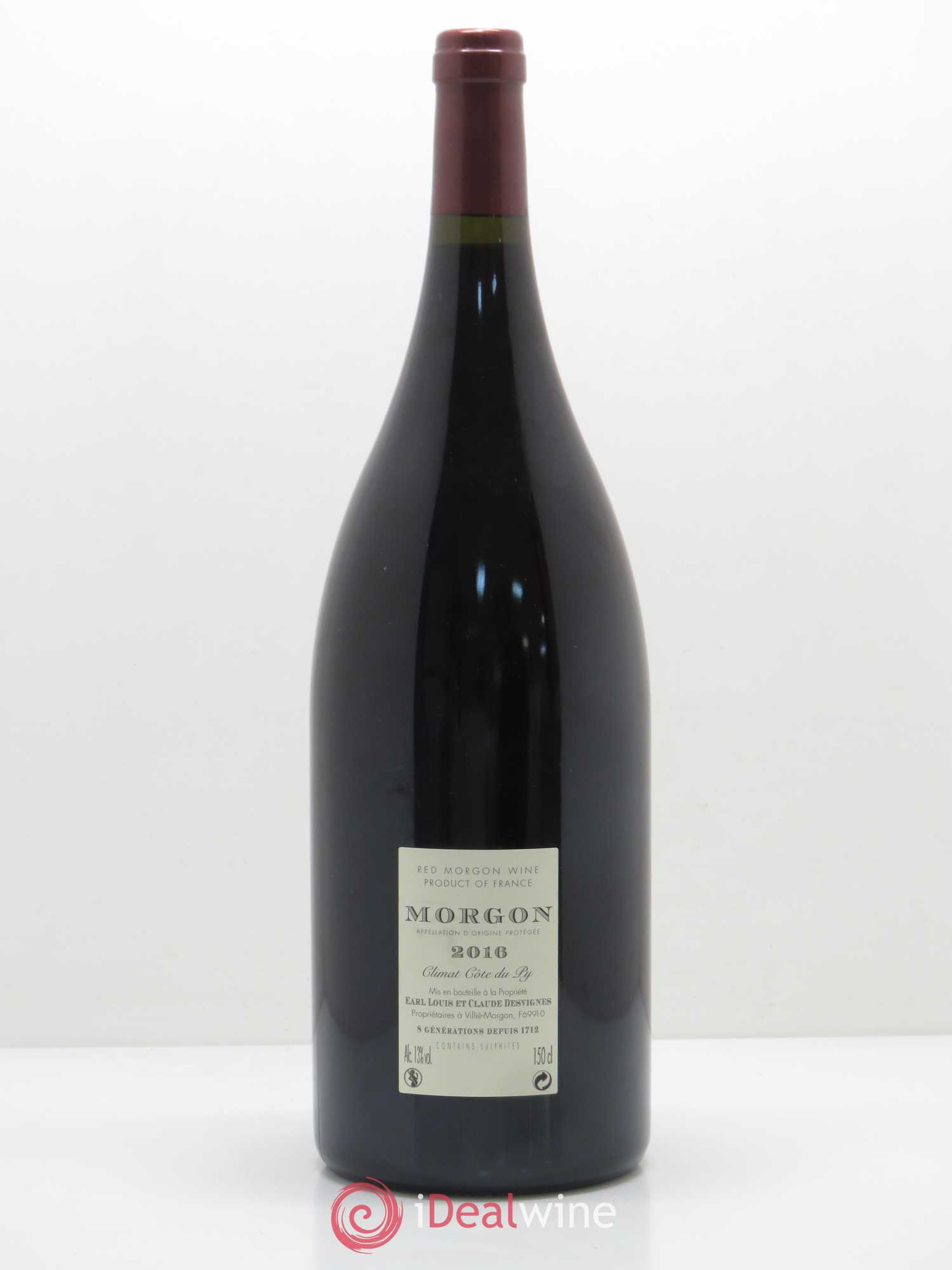 Morgon Côte du Py Louis-Claude Desvignes 2016 - Lot de 1 magnum - 1