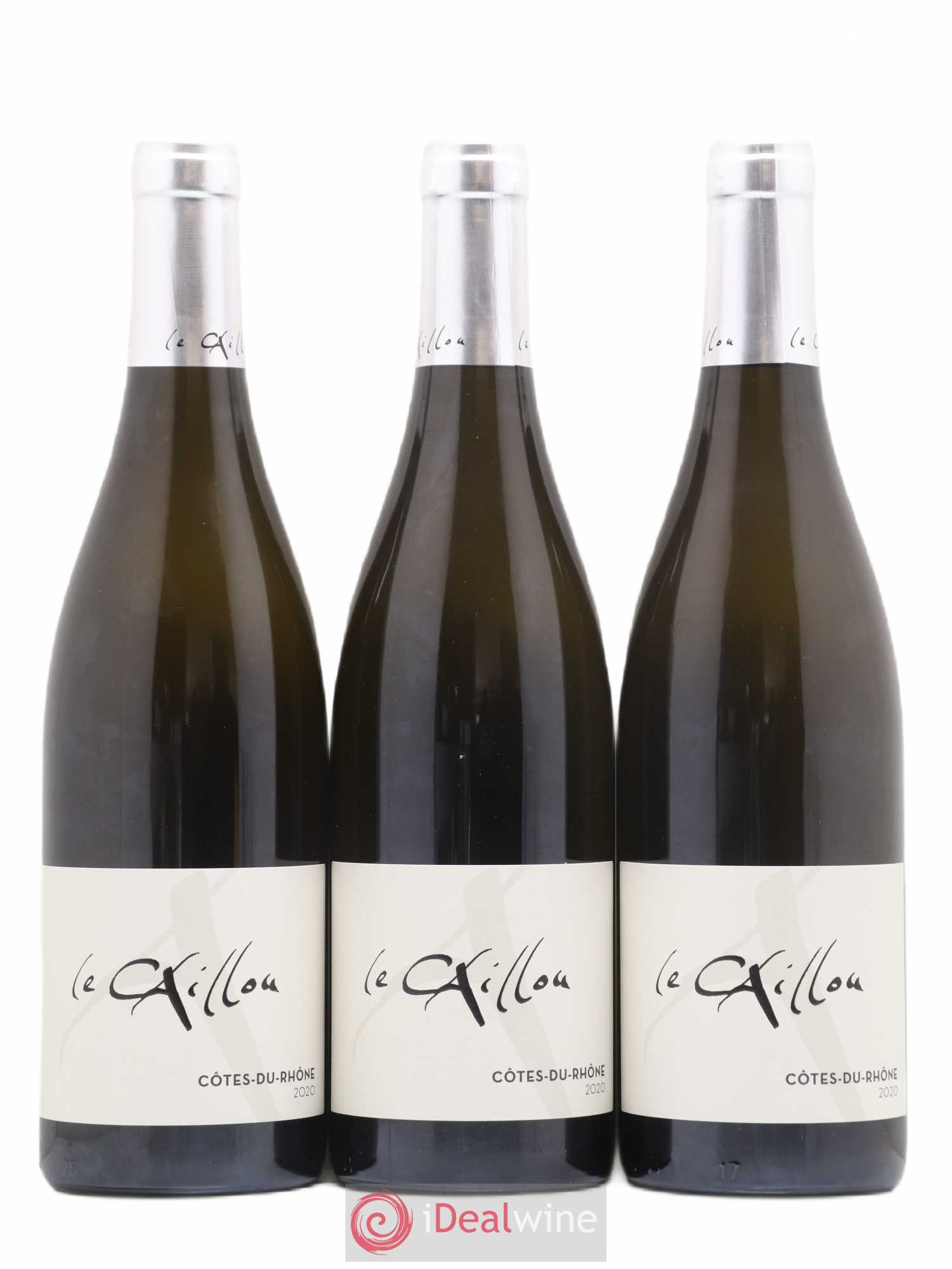 Côtes-du-Rhône Le Caillou Clos Caillou (sans prix de réserve) 2020 - Posten von 3 Flaschen - 0