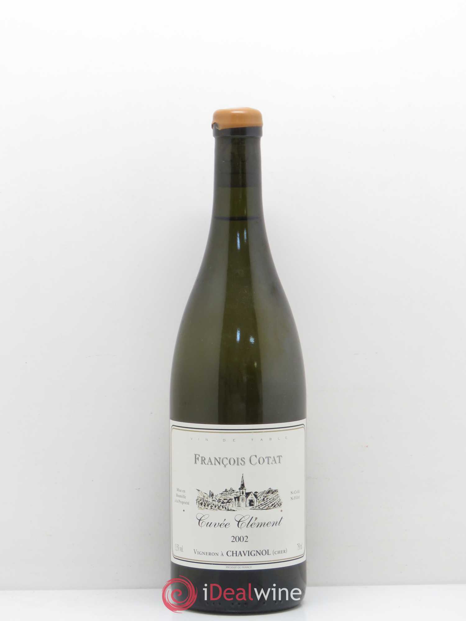 Sancerre Cuvée Clément Francois Cotat 2002 - Posten von 1 Flasche - 0