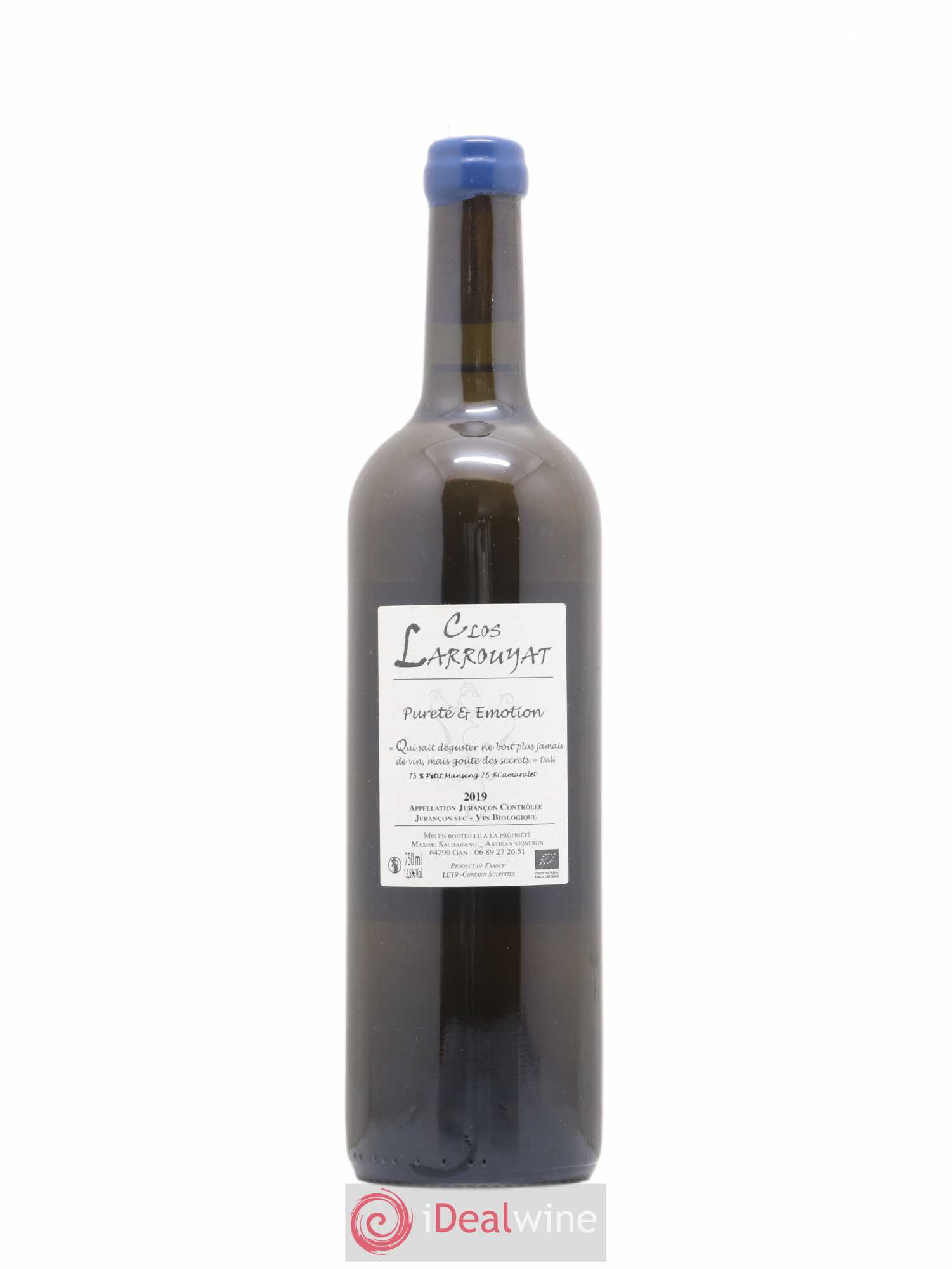Jurançon Comète Clos Larrouyat 2019 - Posten von 1 Flasche - 1