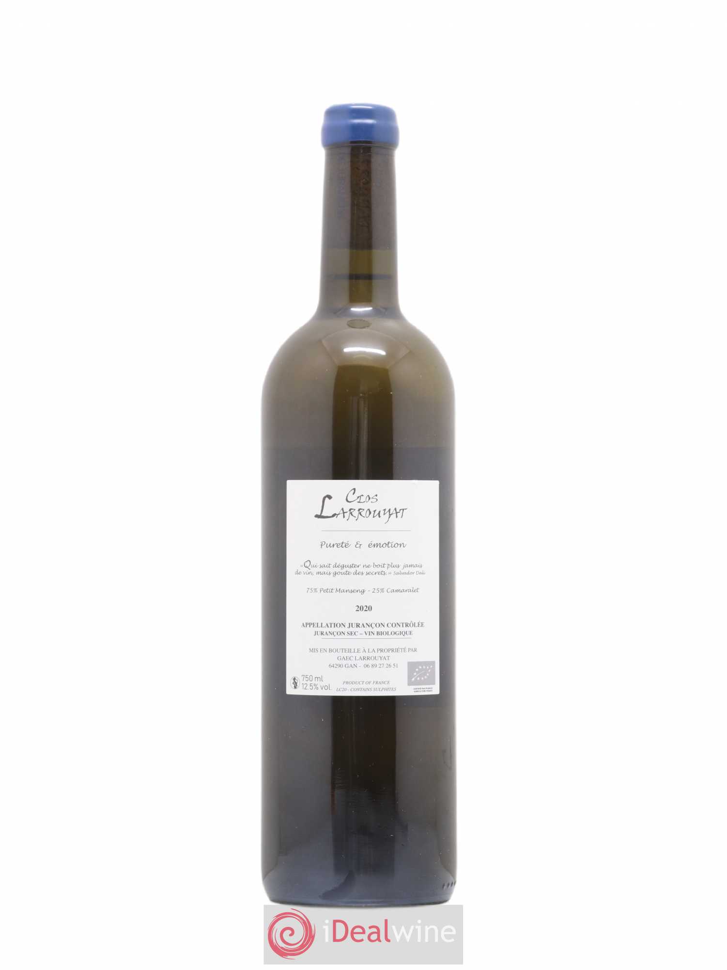 Jurançon Comète Clos Larrouyat 2020 - Posten von 1 Flasche - 1