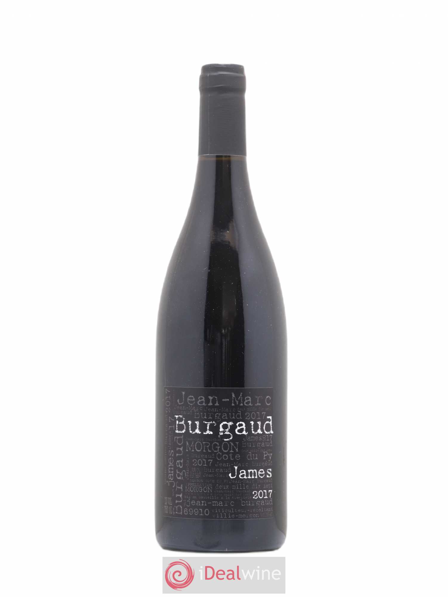 Morgon Côte du Py James Jean-Marc Burgaud (Domaine) 2017 - Lot de 1 bouteille - 0