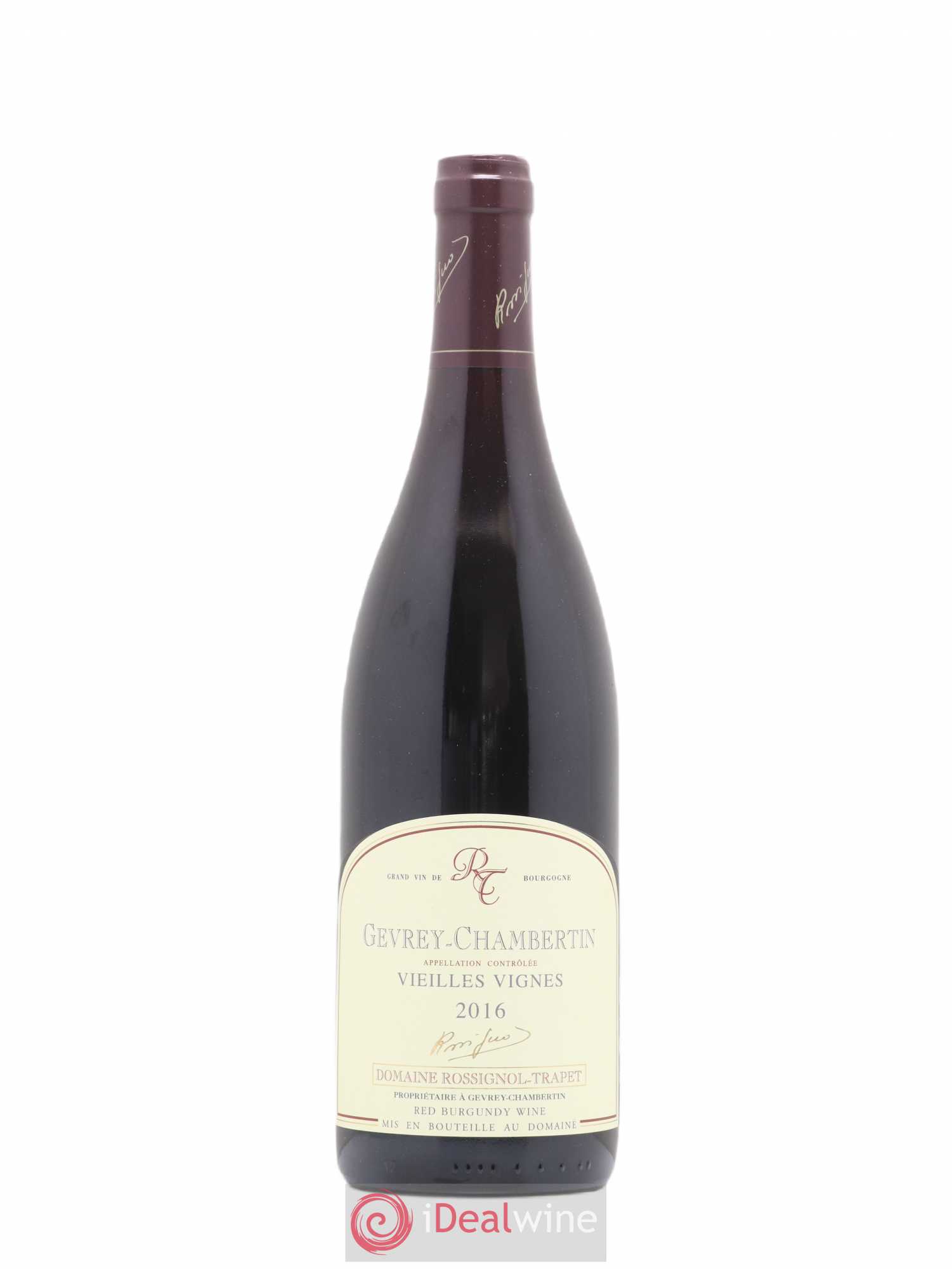 Gevrey-Chambertin Vieilles vignes Rossignol-Trapet (Domaine) 2016 - Lot de 1 bouteille - 0