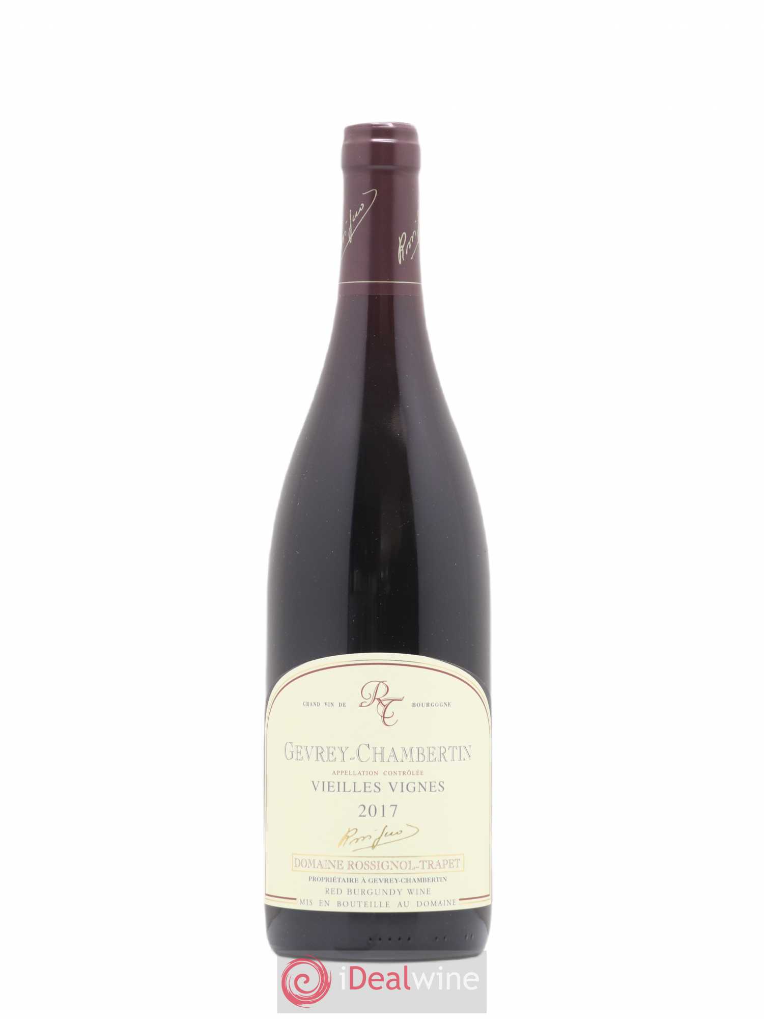 Gevrey-Chambertin Vieilles vignes Rossignol-Trapet (Domaine) 2017 - Lot de 1 bouteille - 0