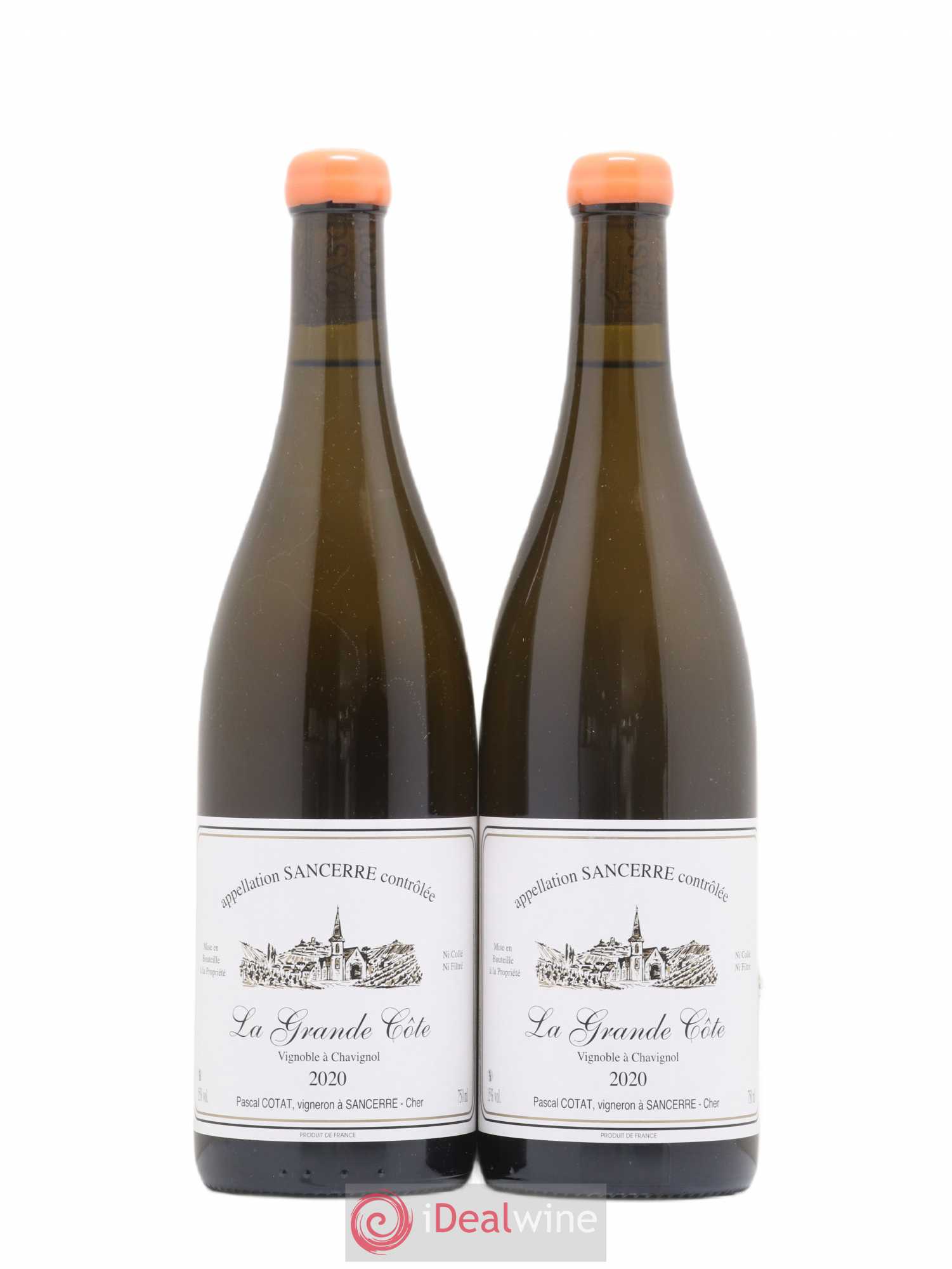 Sancerre La Grande Côte Pascal Cotat 2020 - Lot de 2 bouteilles - 0