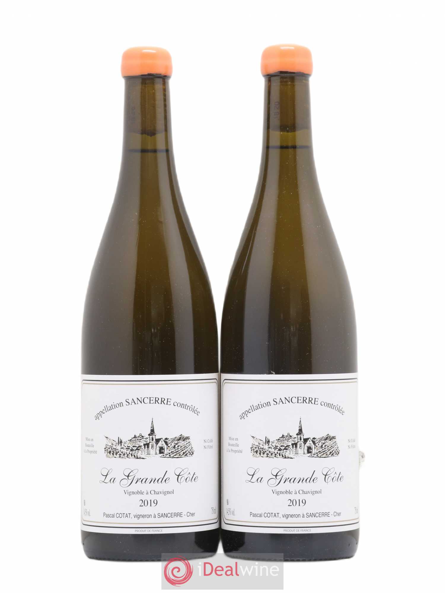 Sancerre La Grande Côte Pascal Cotat 2019 - Lot de 2 bouteilles - 0