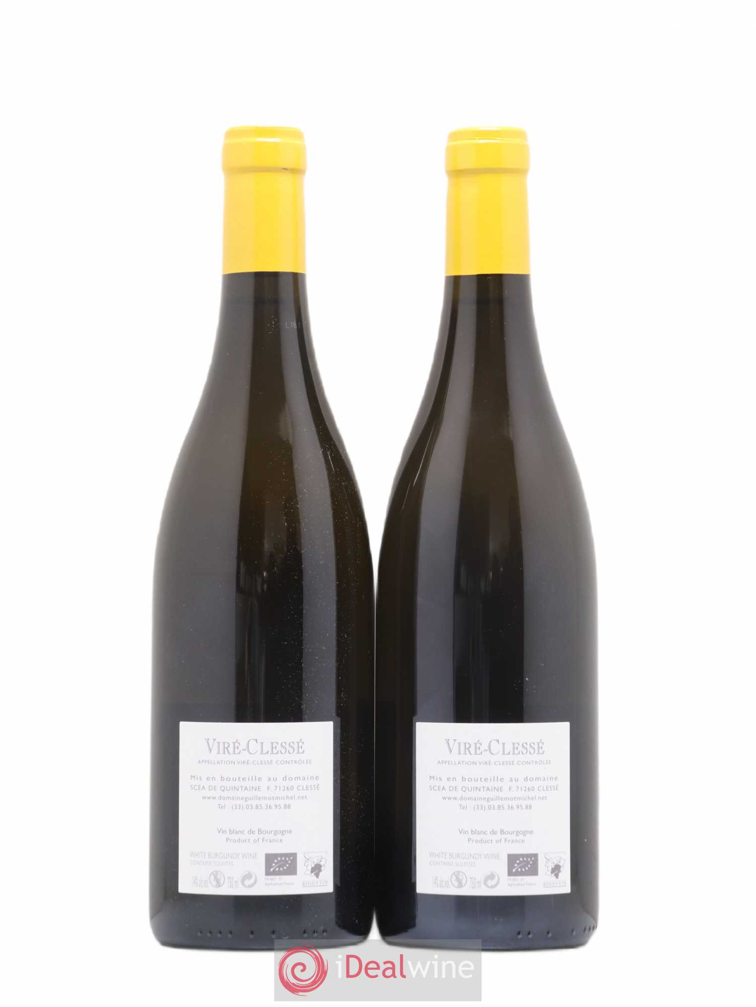 Viré-Clessé Quintaine Guillemot Michel 2018 - Posten von 2 Flaschen - 1