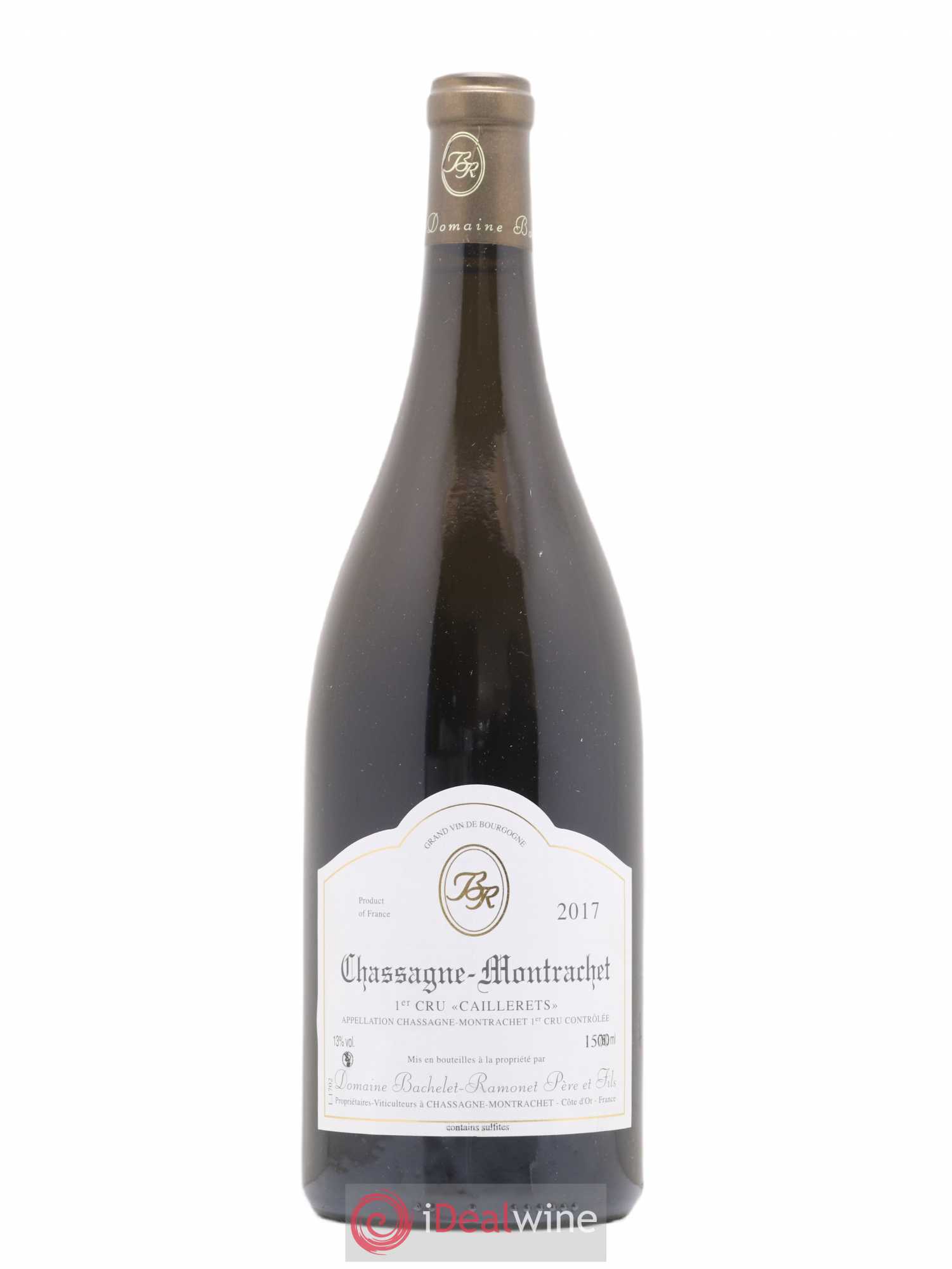 Chassagne-Montrachet 1er Cru Caillerets Bachelet-Ramonet (Domaine) 2017 - Lot de 1 magnum - 0