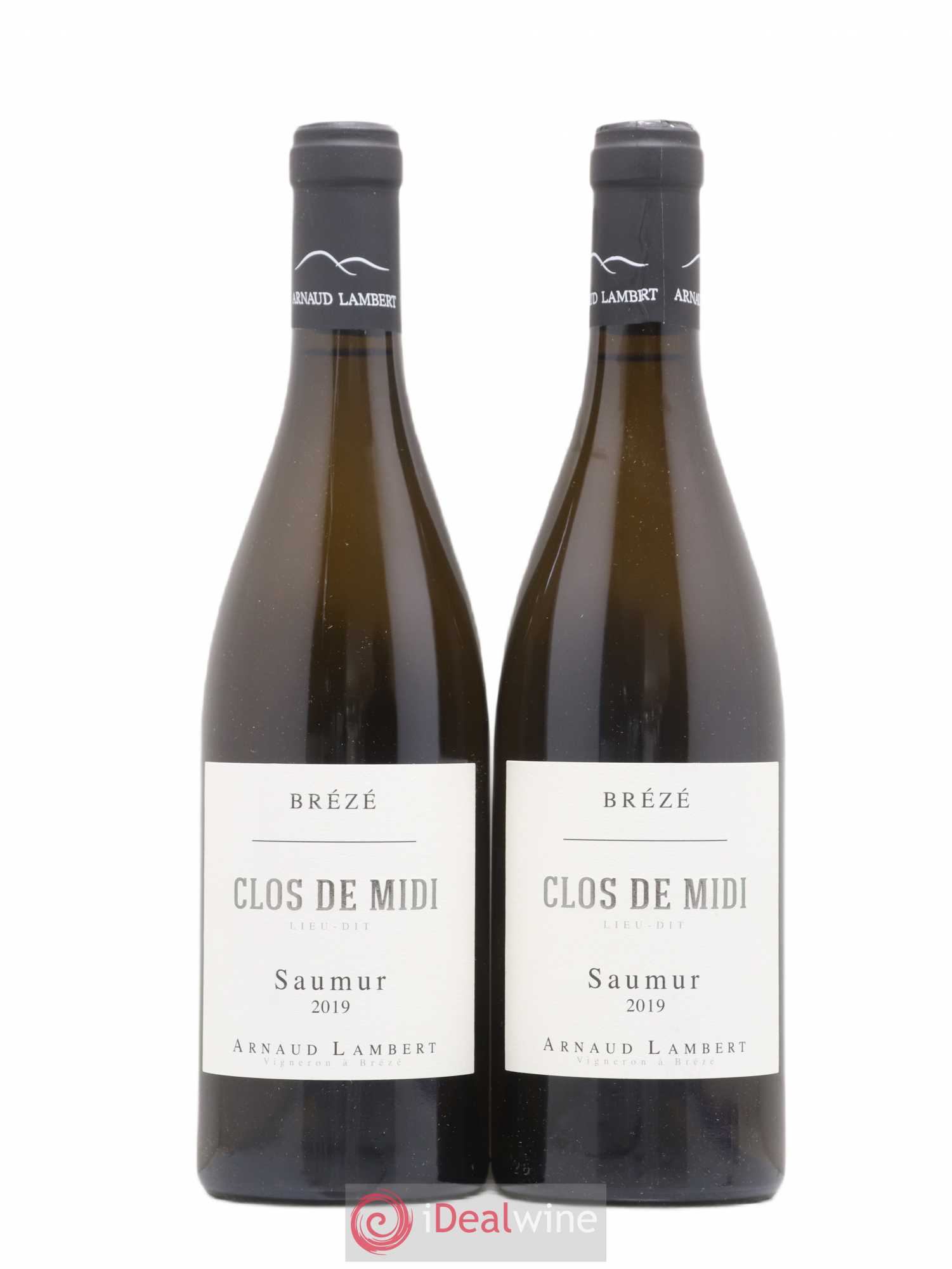 Saumur Brézé Clos de Midi Arnaud Lambert 2019 - Lot de 2 bouteilles - 0