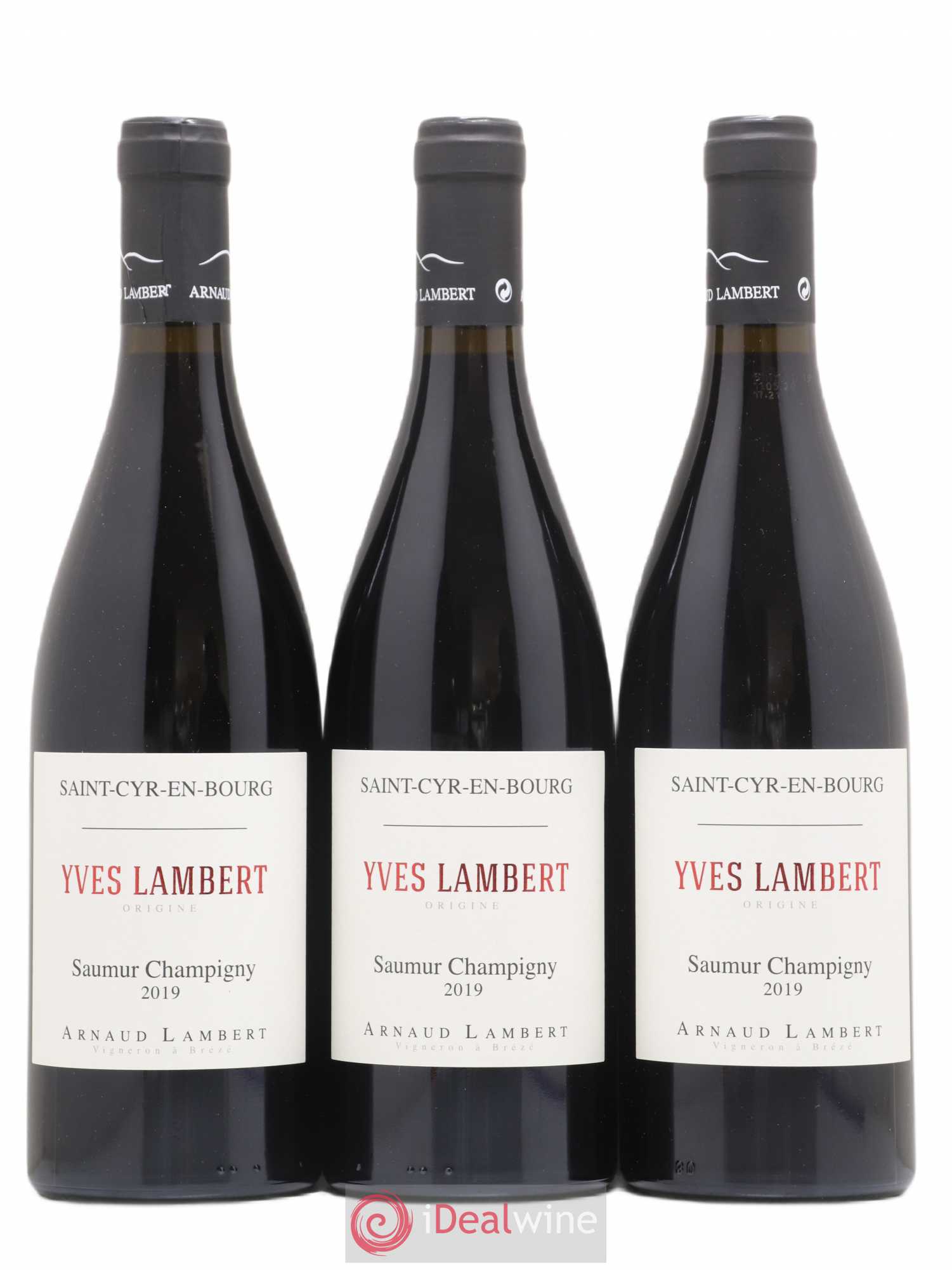 Saumur-Champigny Yves Lambert Domaine Arnaud Lambert 2019 - Lot de 3 bouteilles - 0