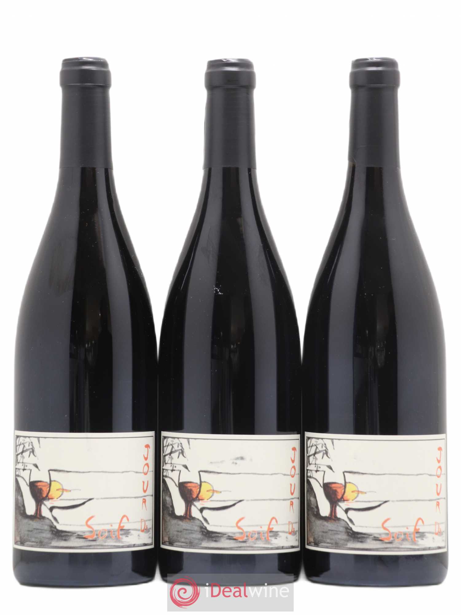 Bourgueil Jour de Soif Domaine du Bel Air (sans prix de réserve) 2019 - Lot de 3 bouteilles - 0