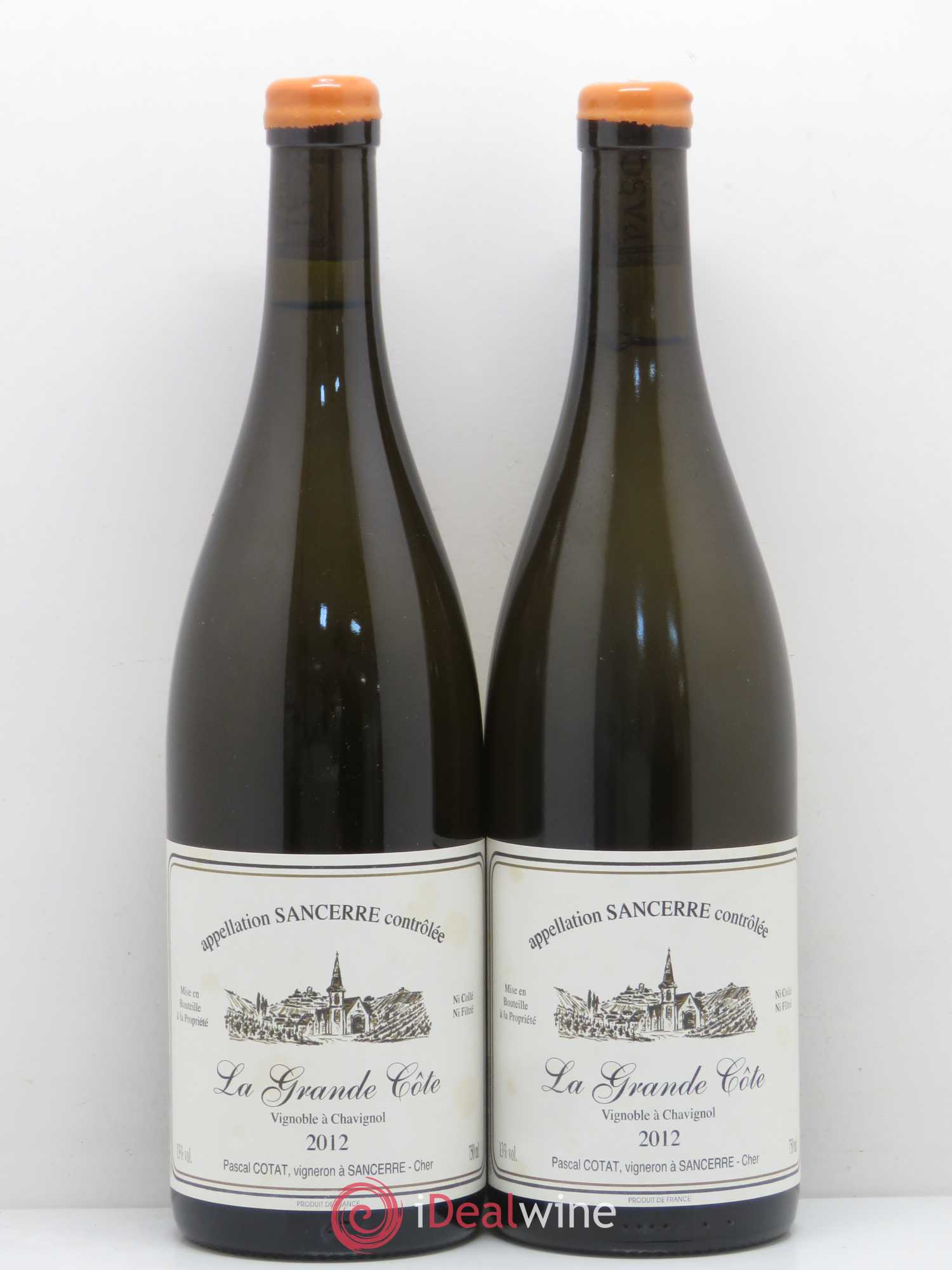 Sancerre La Grande Côte Pascal Cotat 2012 - Lot de 2 bouteilles - 0