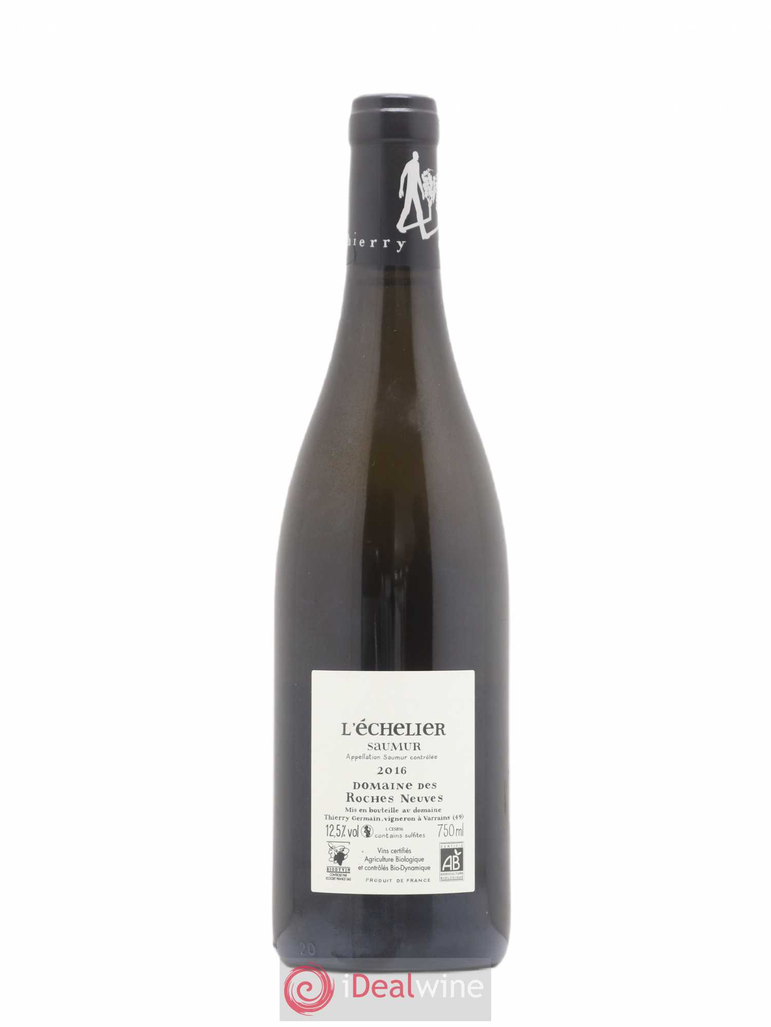 Saumur l'Echelier Domaine des Roches Neuves - Thierry Germain (sans prix de réserve) 2016 - Lot de 1 bouteille - 1