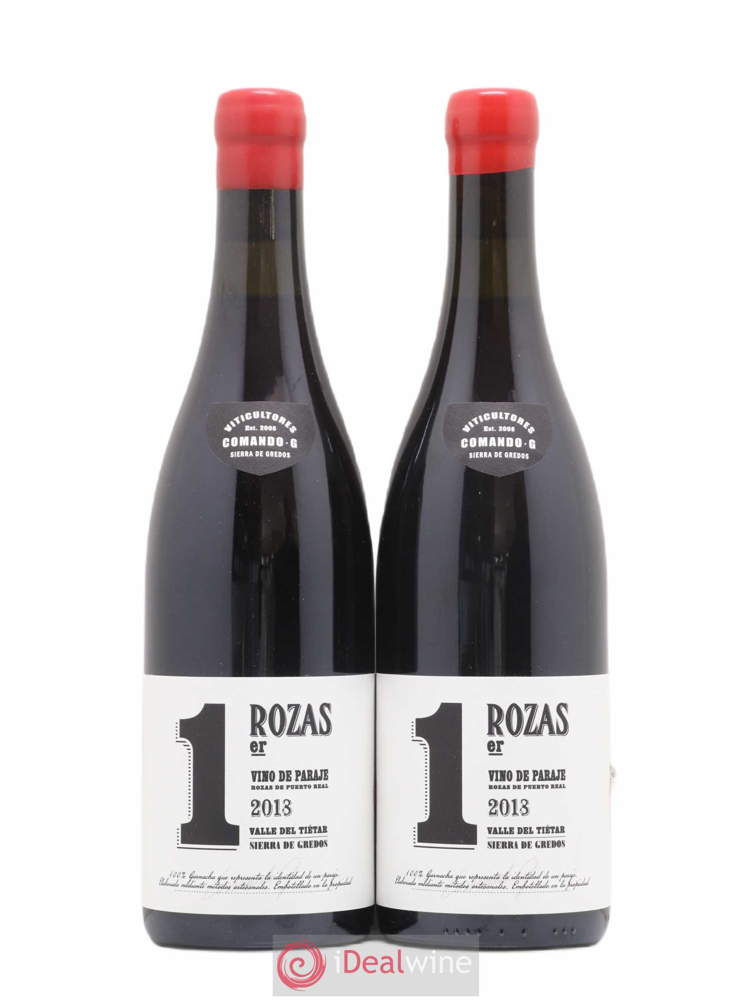 Vinos de Madrid DO Rozas 1er Comando G 2018 - Lot de 2 bouteilles - 0