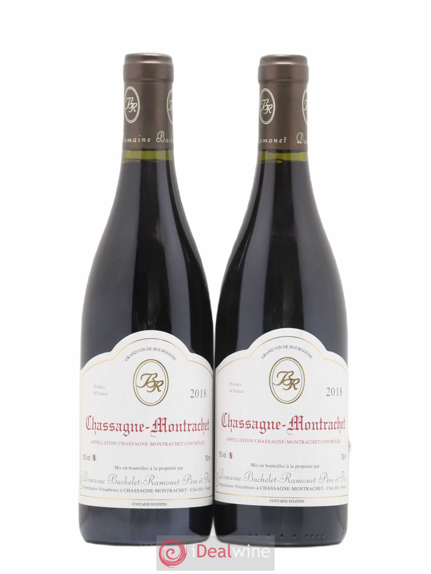 Chassagne-Montrachet Bachelet Ramonet 2018 - Posten von 2 Flaschen - 0
