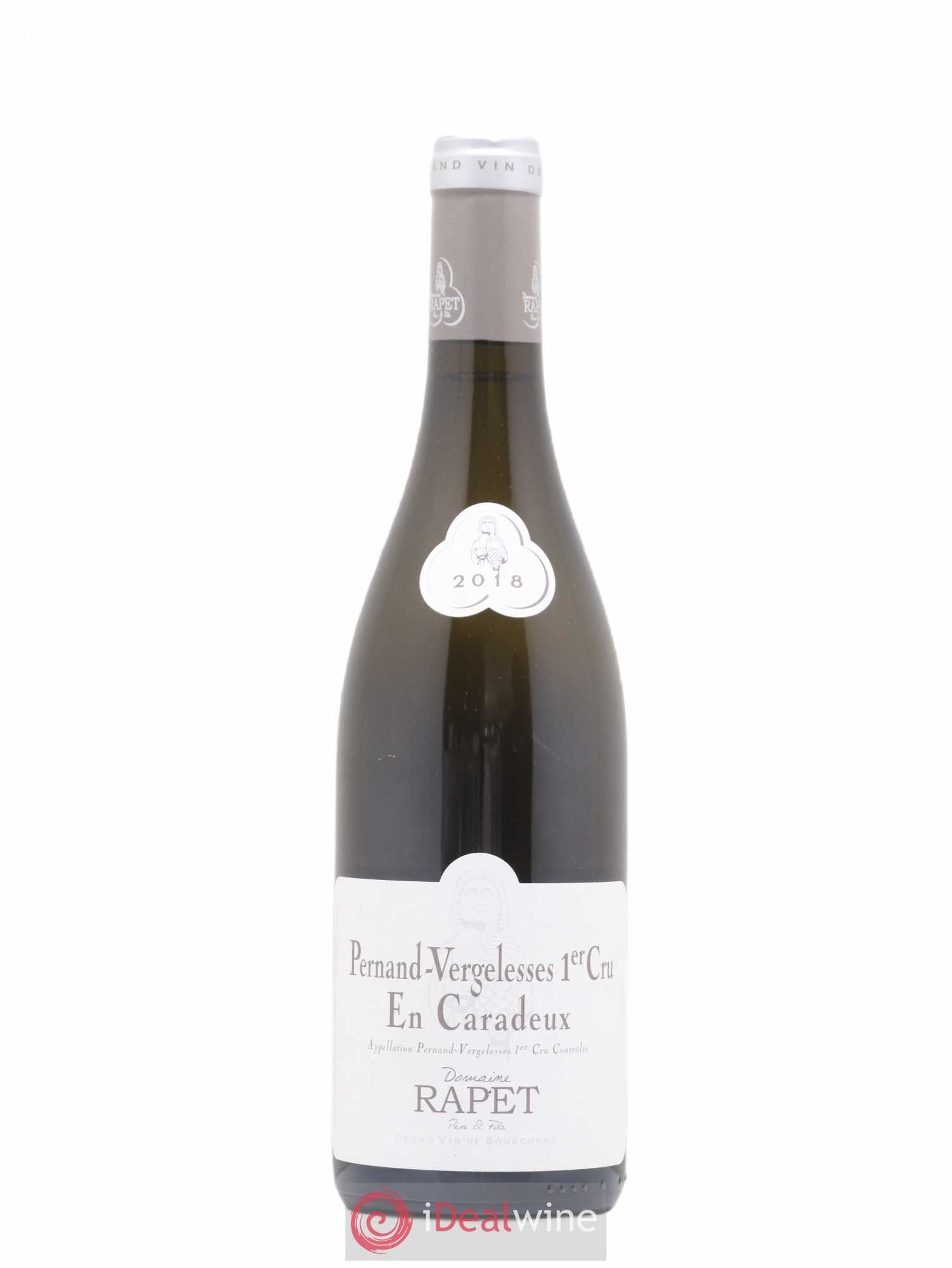 Pernand-Vergelesses 1er Cru En Caradeux Rapet Père & Fils 2018 - Lot de 1 bouteille - 0