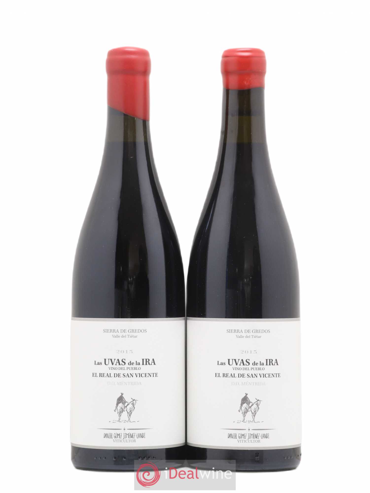 Méntrida DO Viticola Mentridana (anciennement Daniel Jimenez-Landi) Las Uvas de la Ira (sans prix de réserve) 2015 - Lot de 2 bouteilles - 0