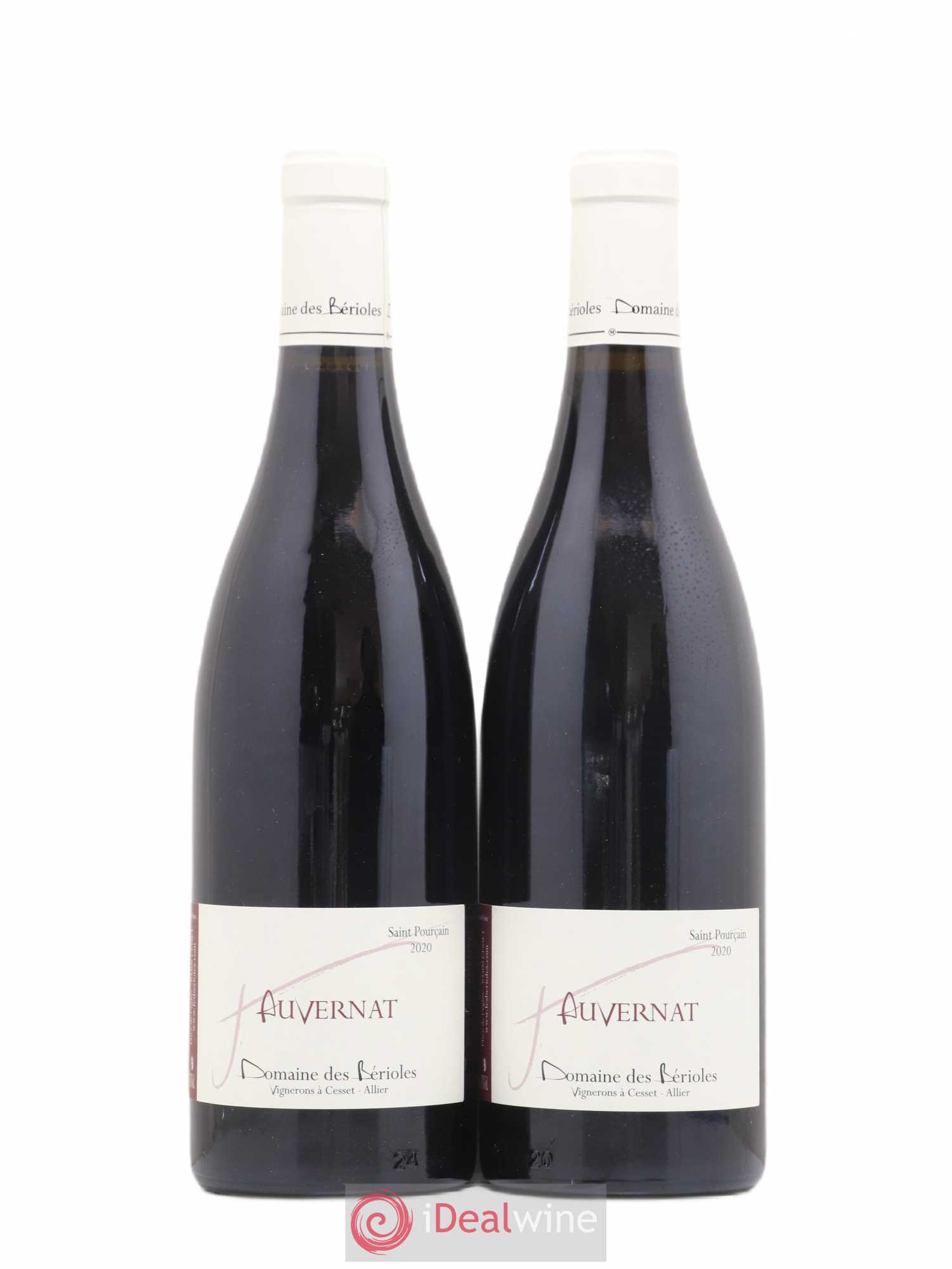 Vin de France Saint Pourçain Auvernat Domaine des Bérioles (sans prix de réserve) 2020 - Posten von 2 Flaschen - 0