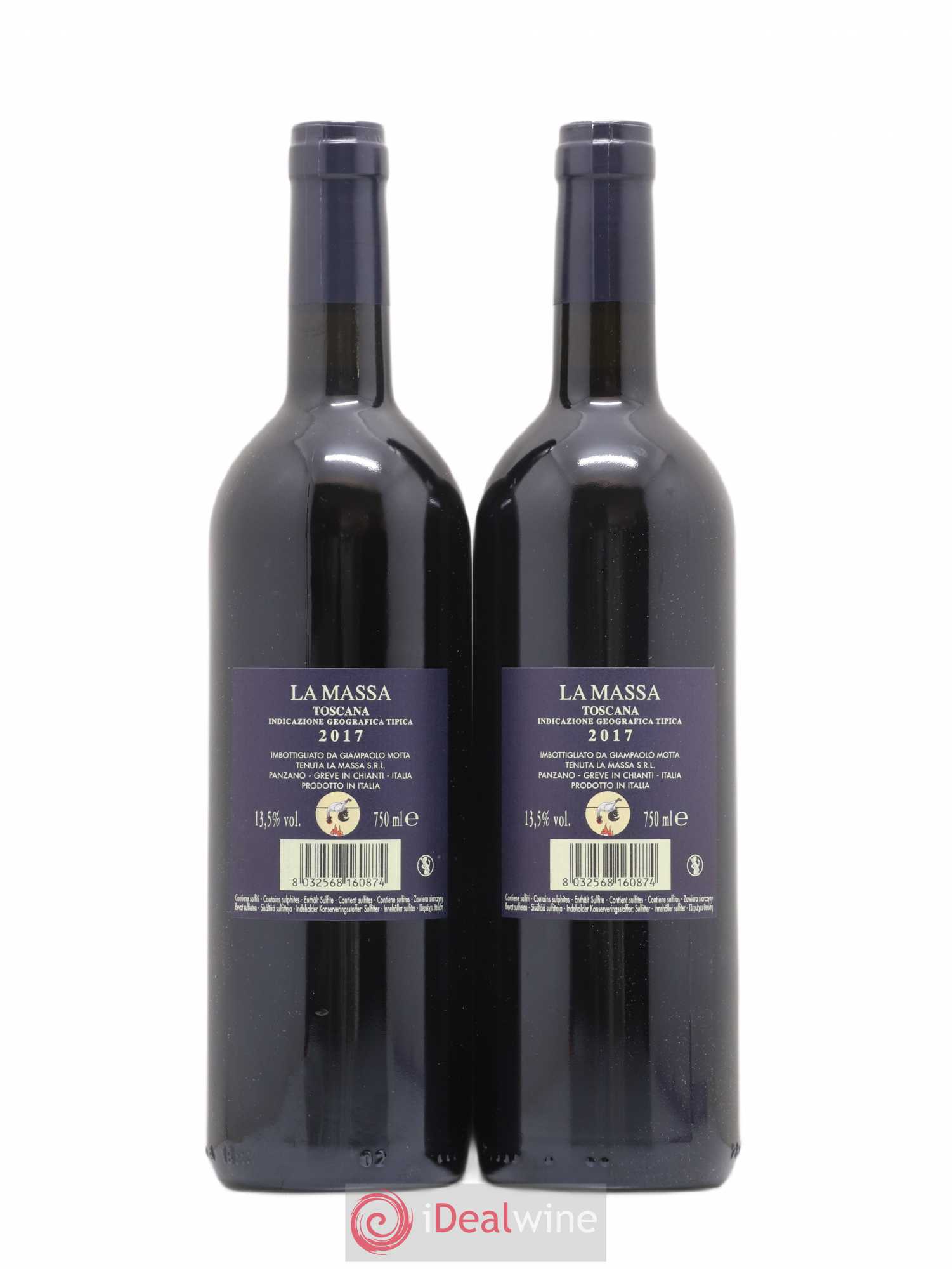Toscana IGT La Massa 2017 - Lot de 2 bouteilles - 1