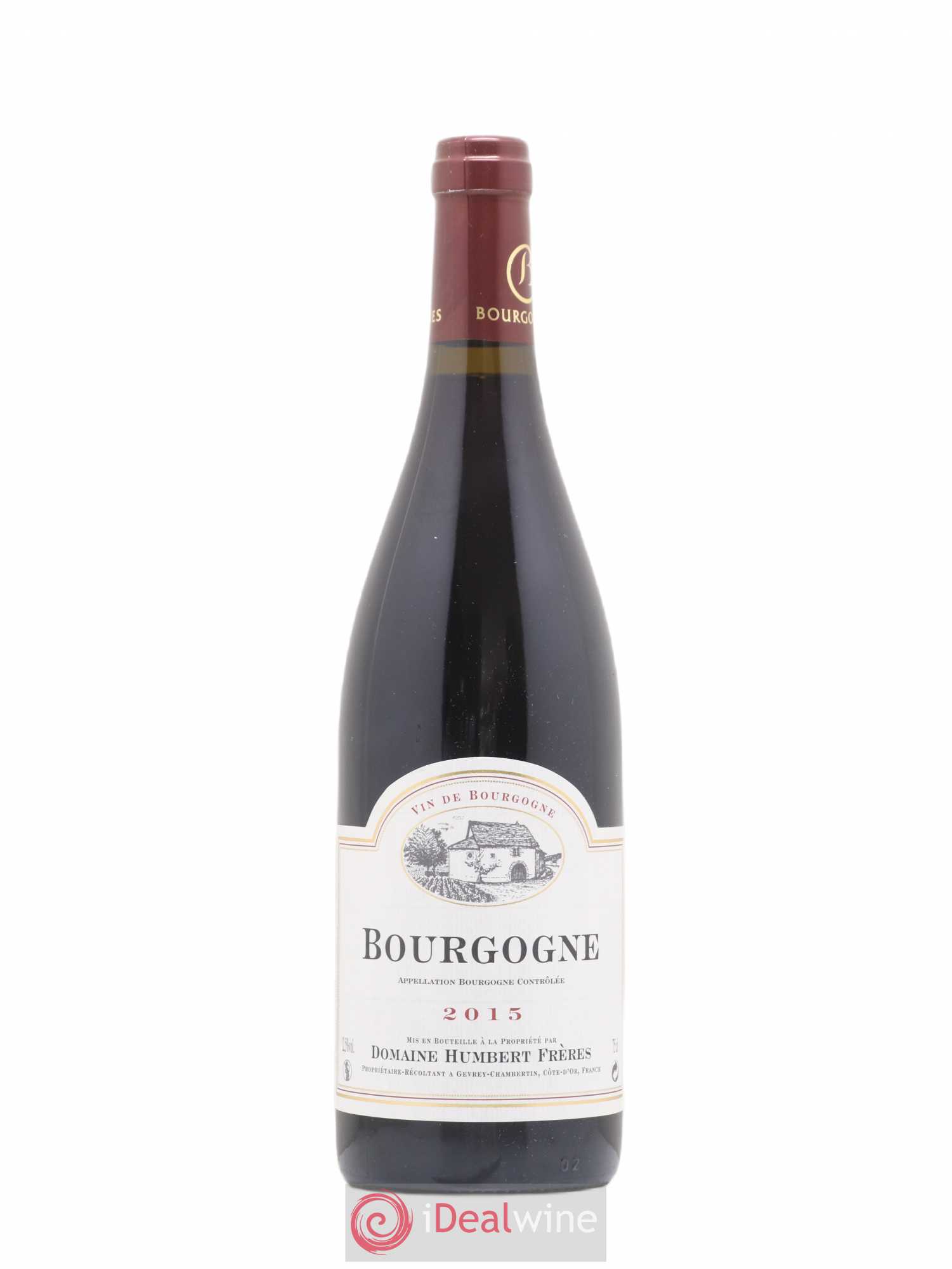 Bourgogne Pinot noir Humbert (Domaine) 2015 - Lot de 1 bouteille - 0