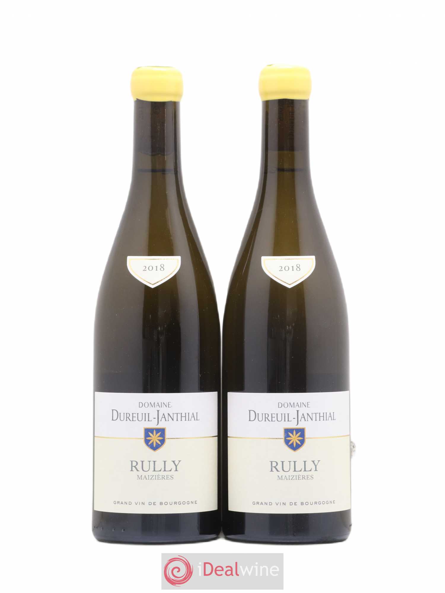 Rully Maizières Vincent Dureuil-Janthial 2018 - Lot de 2 bouteilles - 0