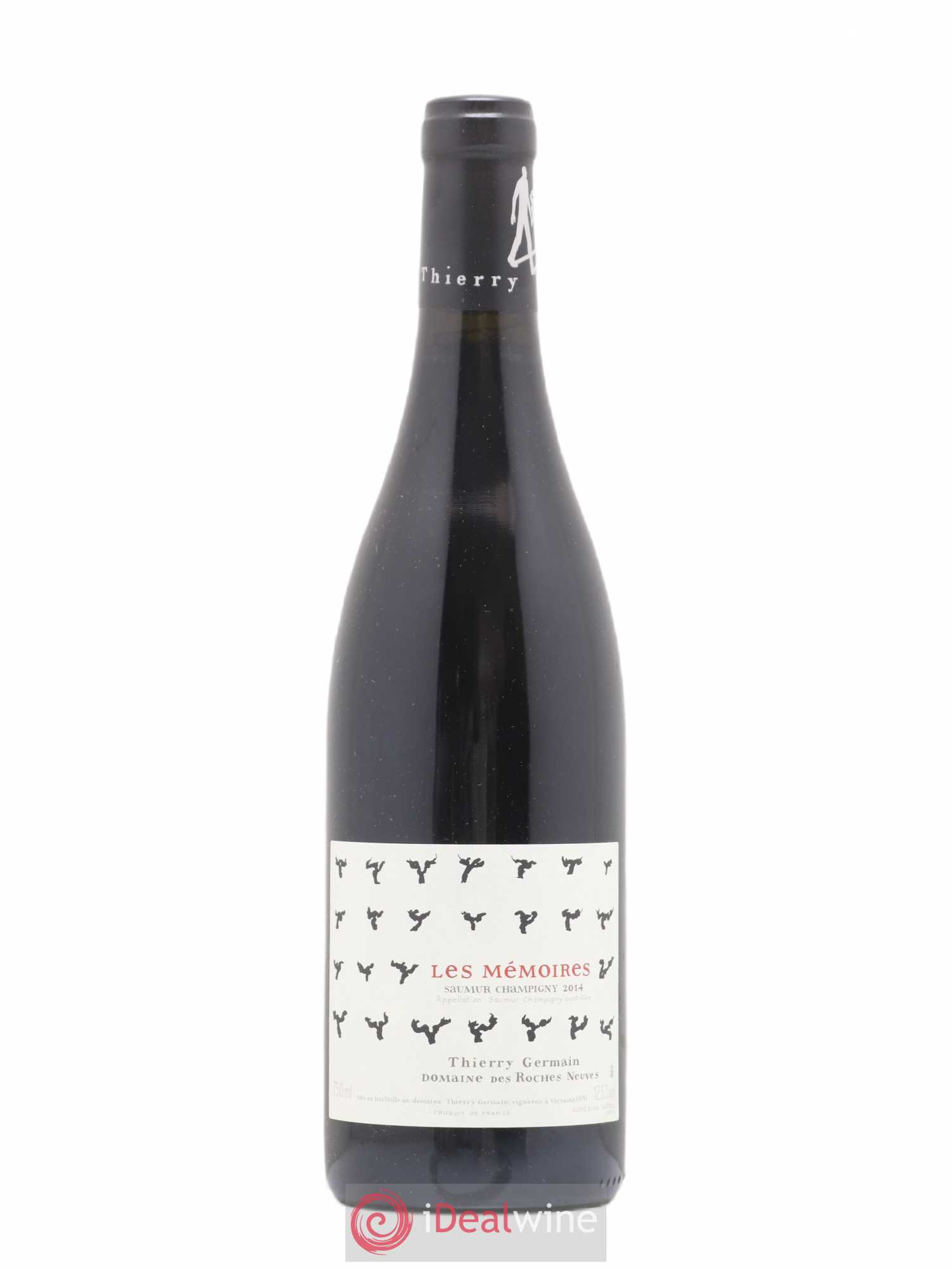 Saumur-Champigny Les Mémoires Domaine des Roches Neuves - Thierry Germain 2014 - Lot de 1 bouteille - 0