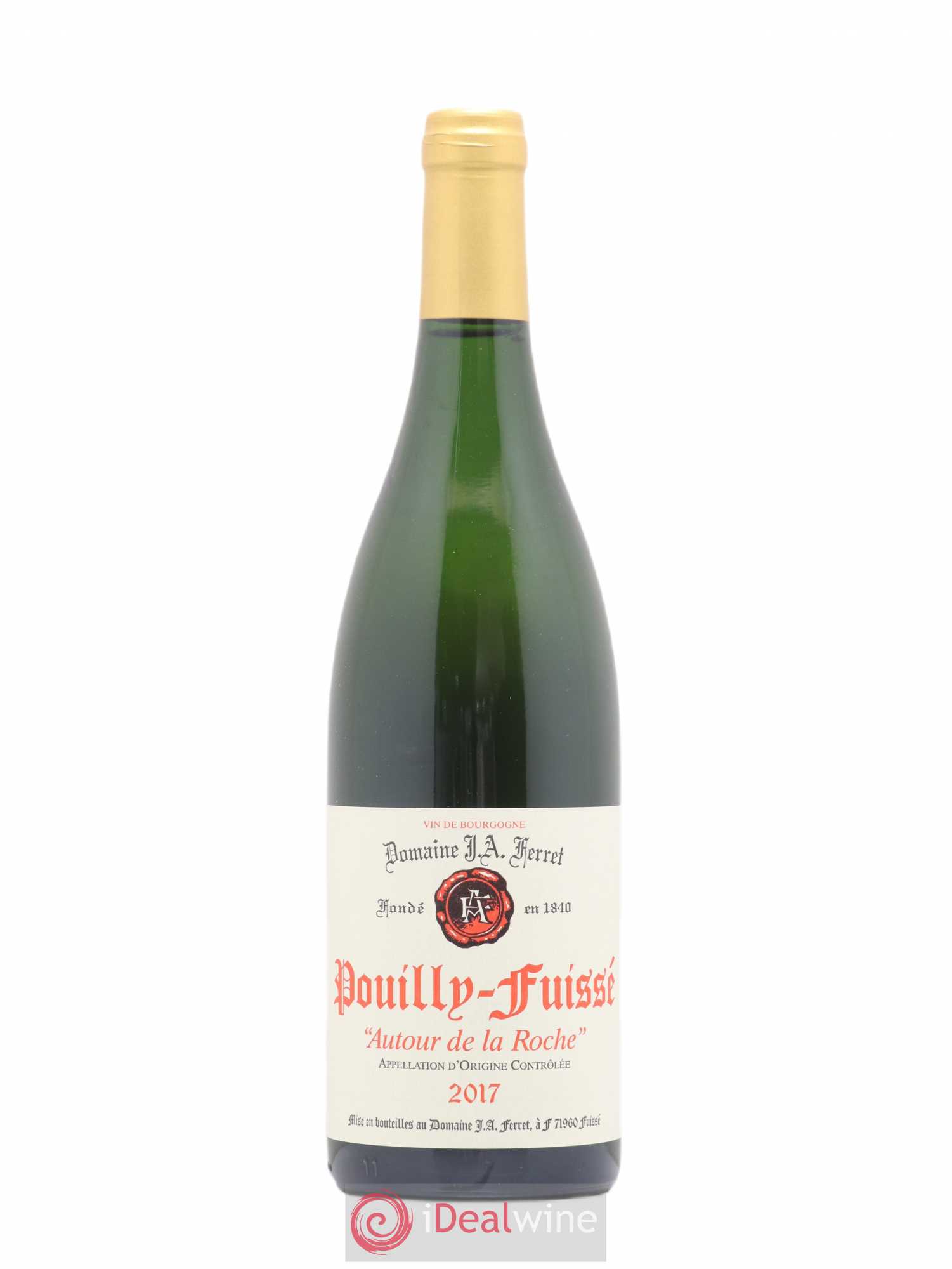 Pouilly-Fuissé Autour de la Roche J.A. Ferret (Domaine) 2017 - Lot de 1 bouteille - 0
