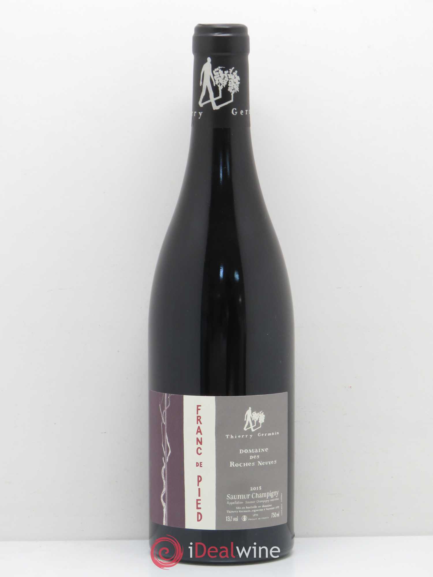 Saumur-Champigny Franc de pied Domaine des Roches Neuves - Thierry Germain 2015 - Lot de 1 bouteille - 0