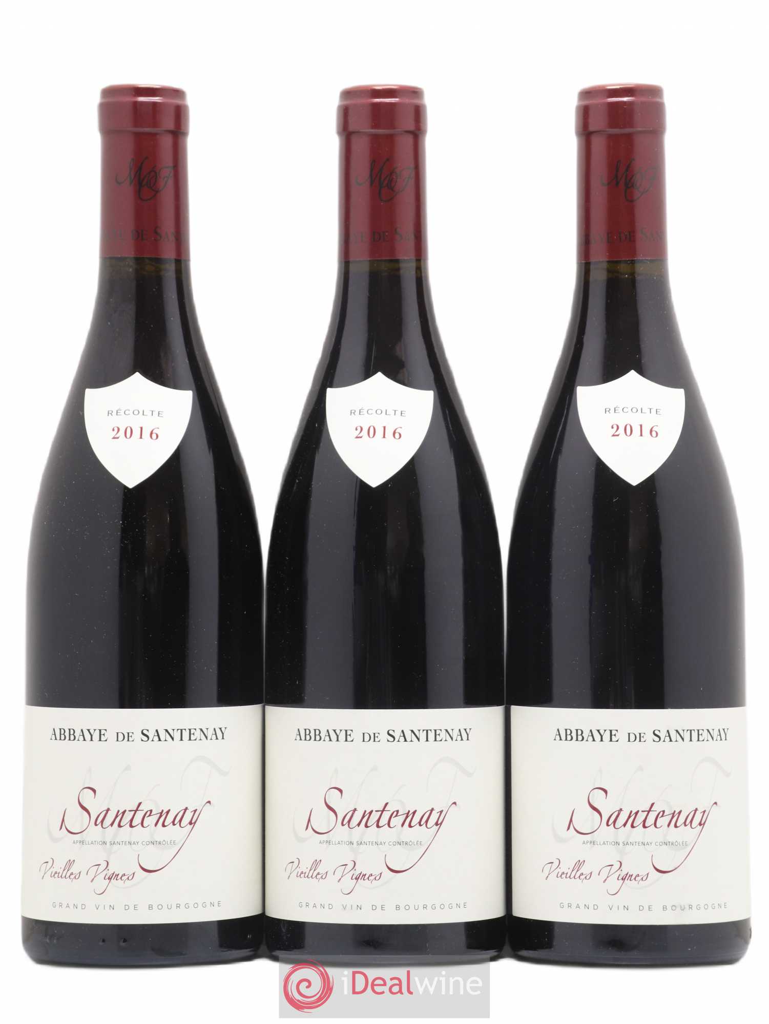 Santenay Vieilles Vignes Abbaye de Santenay (sans prix de réserve) 2016 - Posten von 3 Flaschen - 0