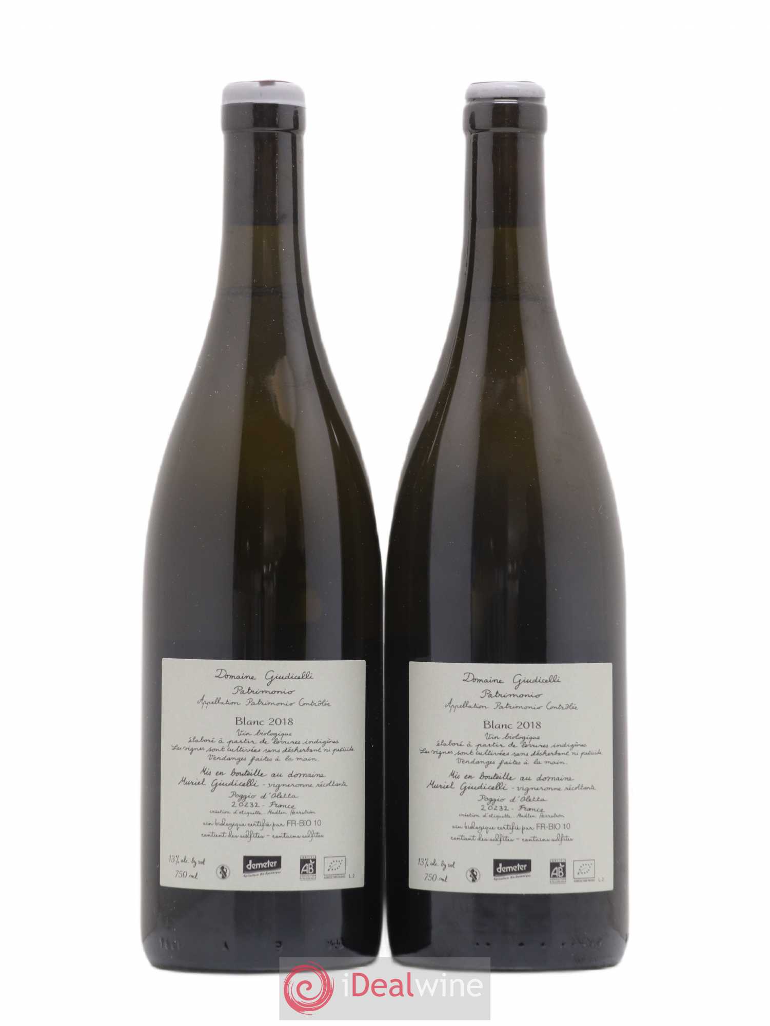 Patrimonio Domaine Guidicelli 2018 - Lot de 2 bouteilles - 1