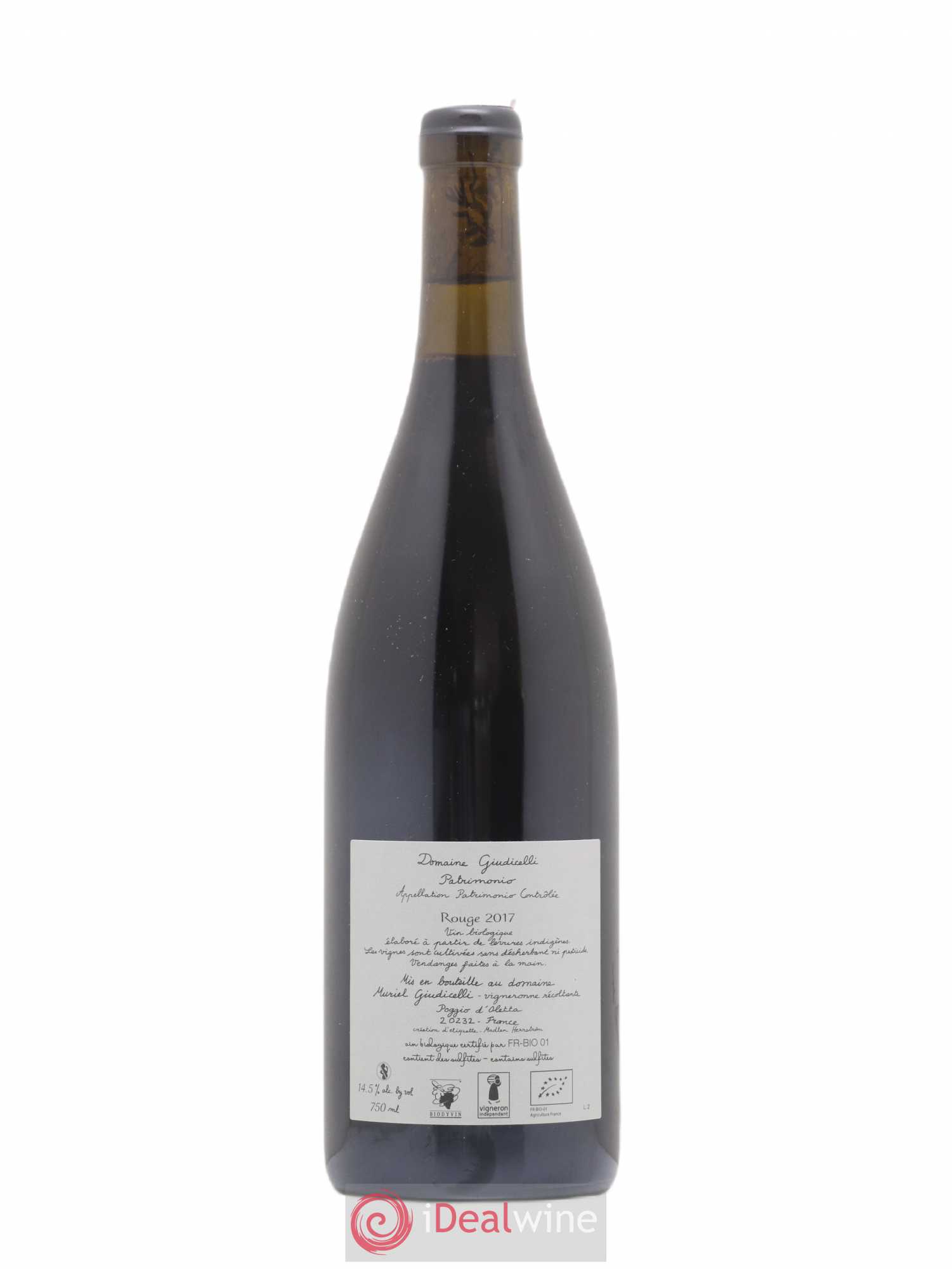 Patrimonio Domaine Giudicelli 2017 - Lot de 1 bouteille - 1