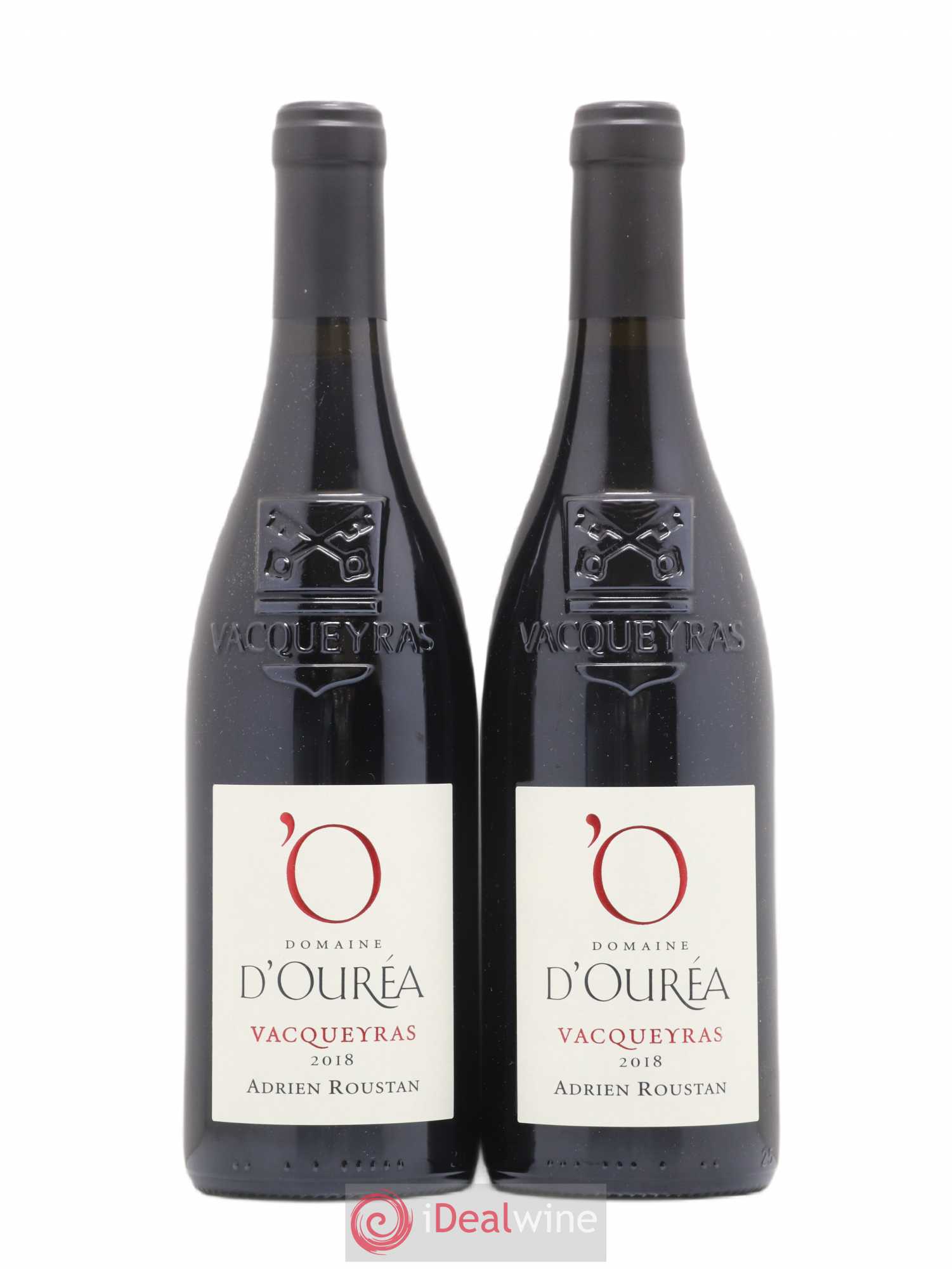 Vacqueyras Domaine D'Ouréa (sans prix de réserve) 2018 - Posten von 2 Flaschen - 0
