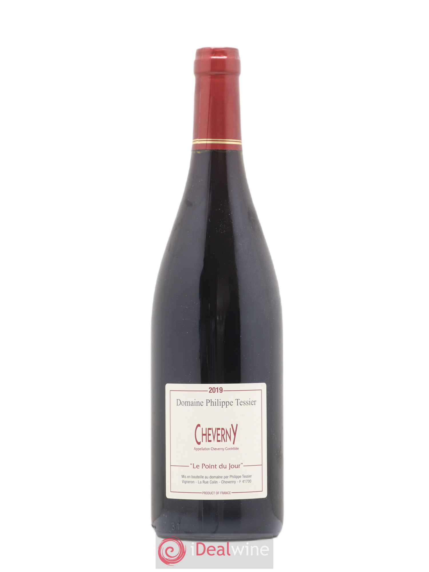 Cheverny Point du Jour Philippe Tessier (sans prix de réserve) 2019 - Posten von 1 Flasche - 0
