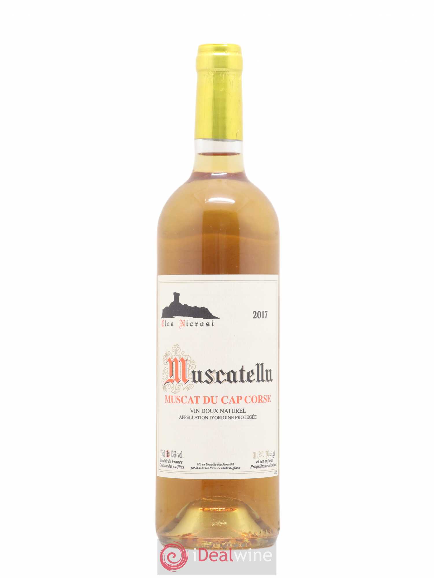 Muscat du Cap Corse Muscatellu Clos Nicrosi 2017 - Lot de 1 bouteille - 0