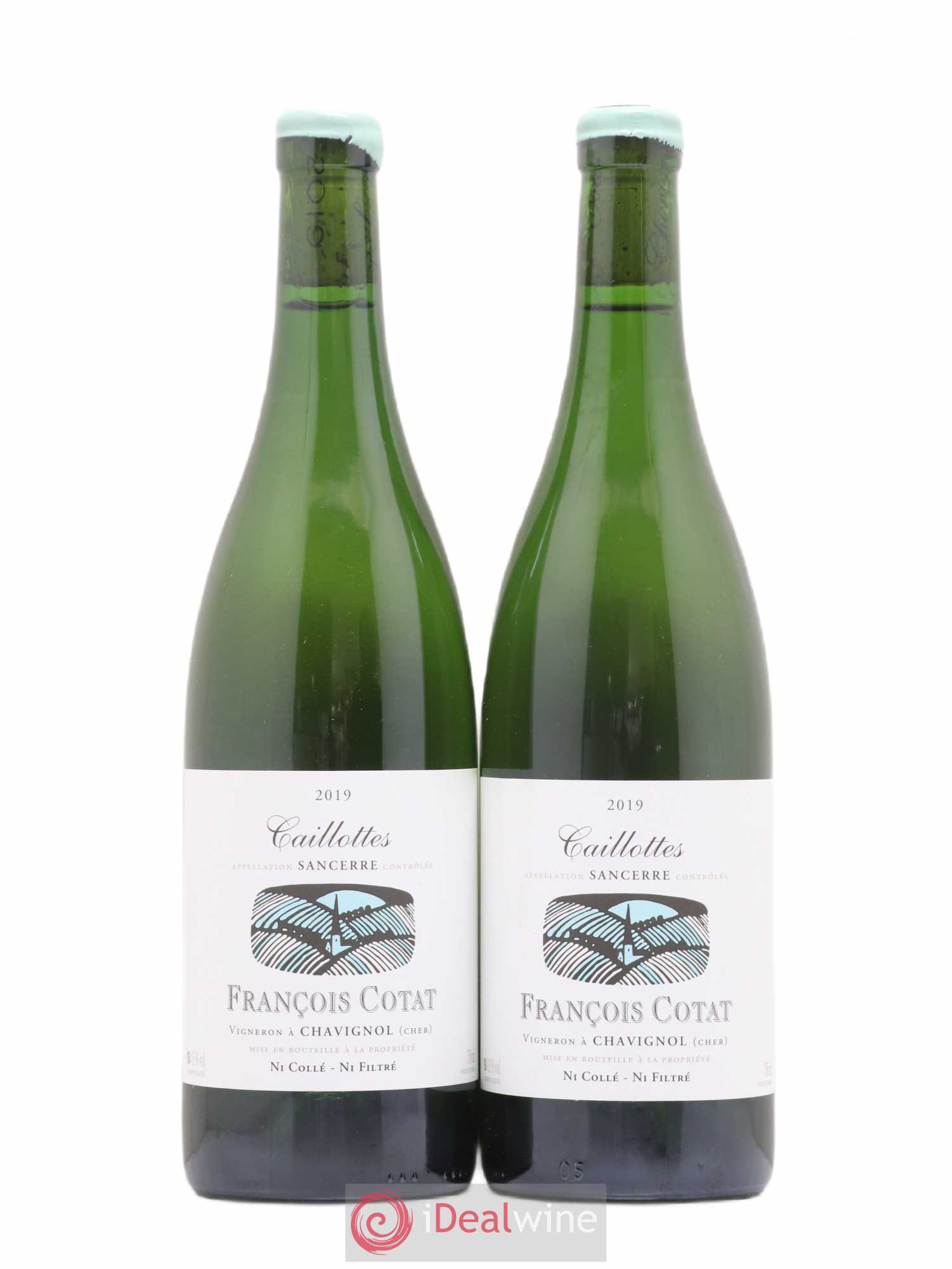 Sancerre Les Caillottes François Cotat 2019 - Lot de 2 bouteilles - 0