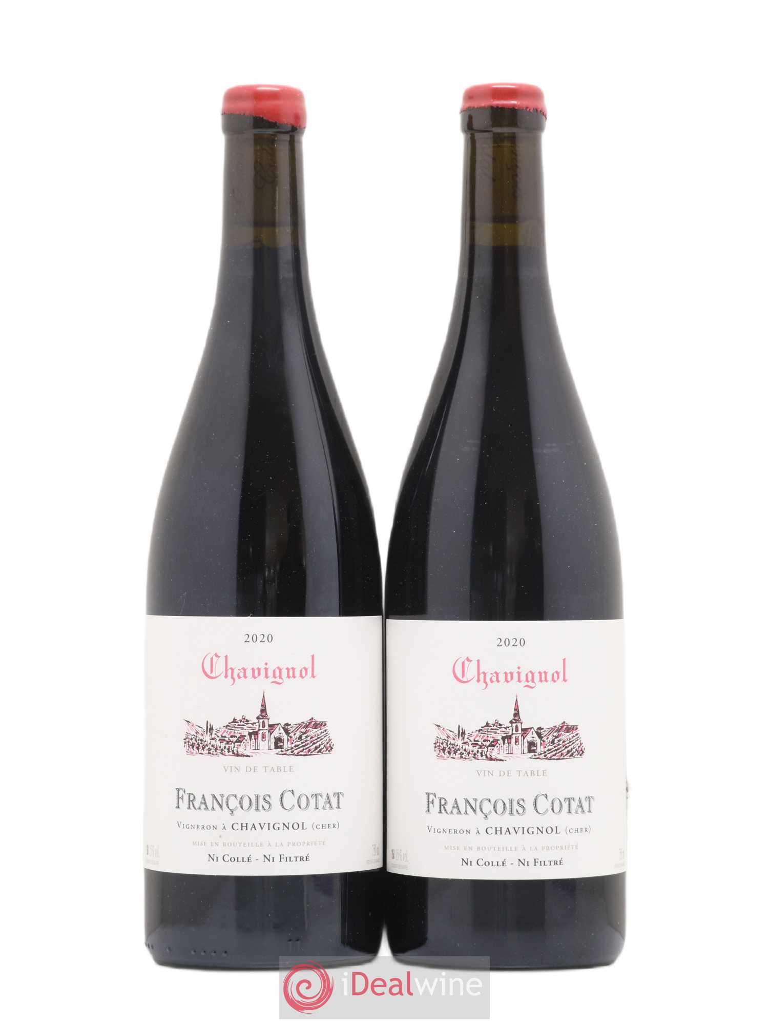 Vin de table - Chavignol François Cotat 2020 - Lot de 2 bouteilles - 0