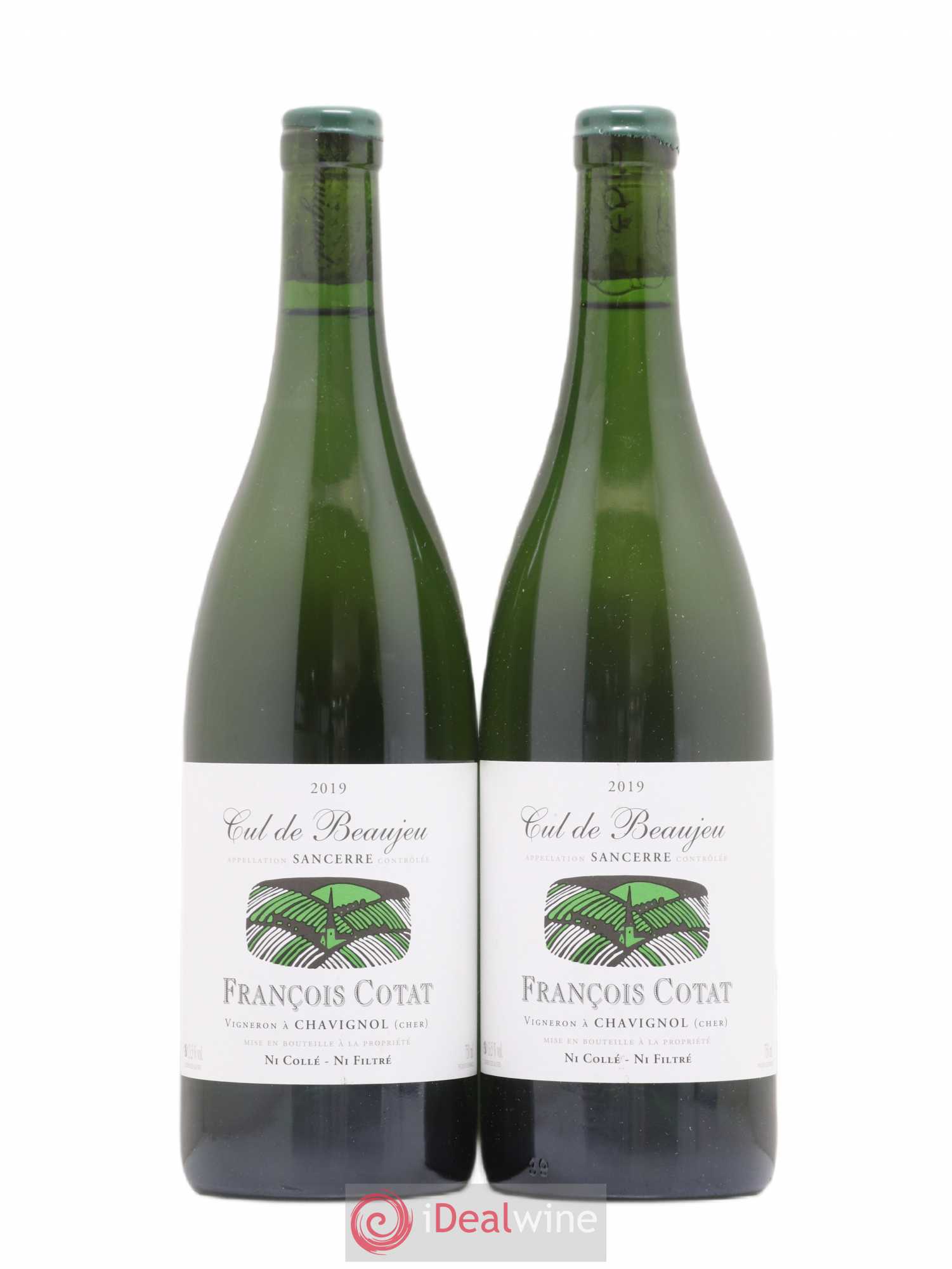 Sancerre Les Culs de Beaujeu François Cotat 2019 - Lot de 2 bouteilles - 0