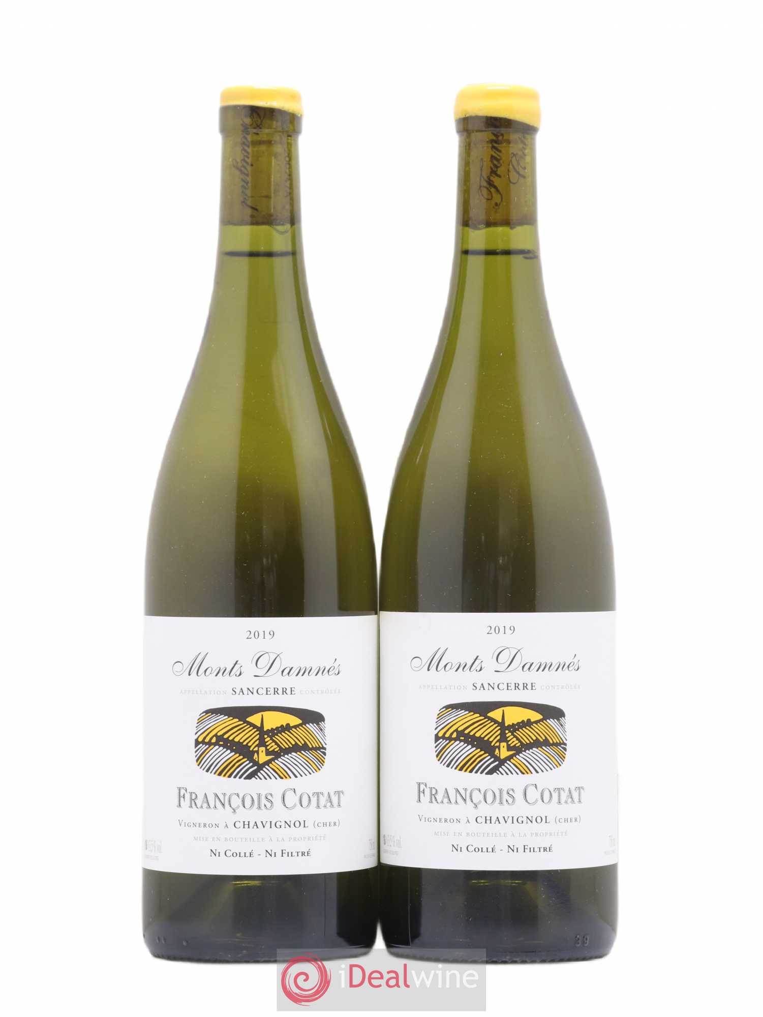 Sancerre Les Monts Damnés François Cotat 2019 - Lot de 2 bouteilles - 0