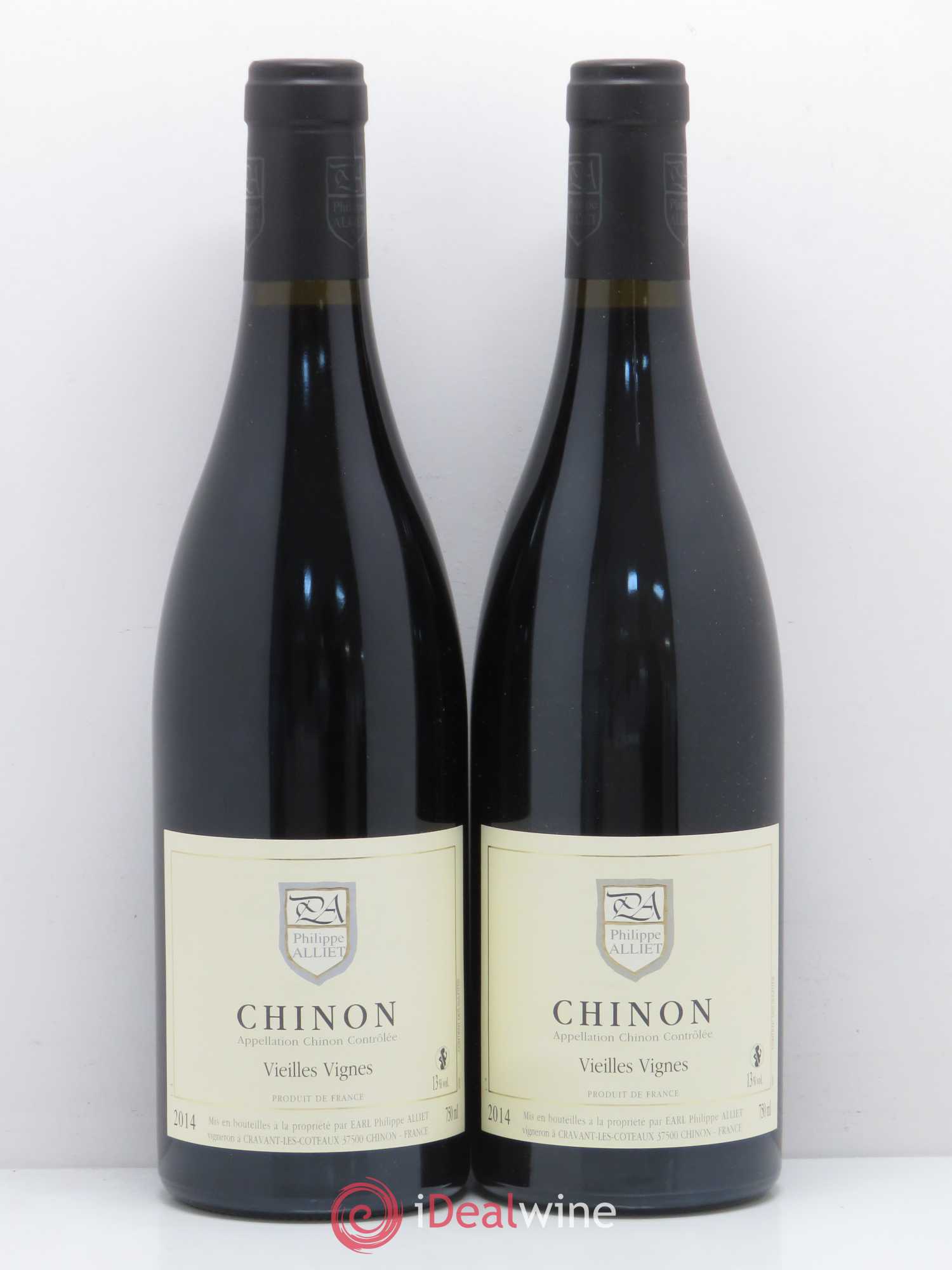 Chinon Vieilles Vignes Philippe Alliet 2014 - Lot de 2 bouteilles - 0