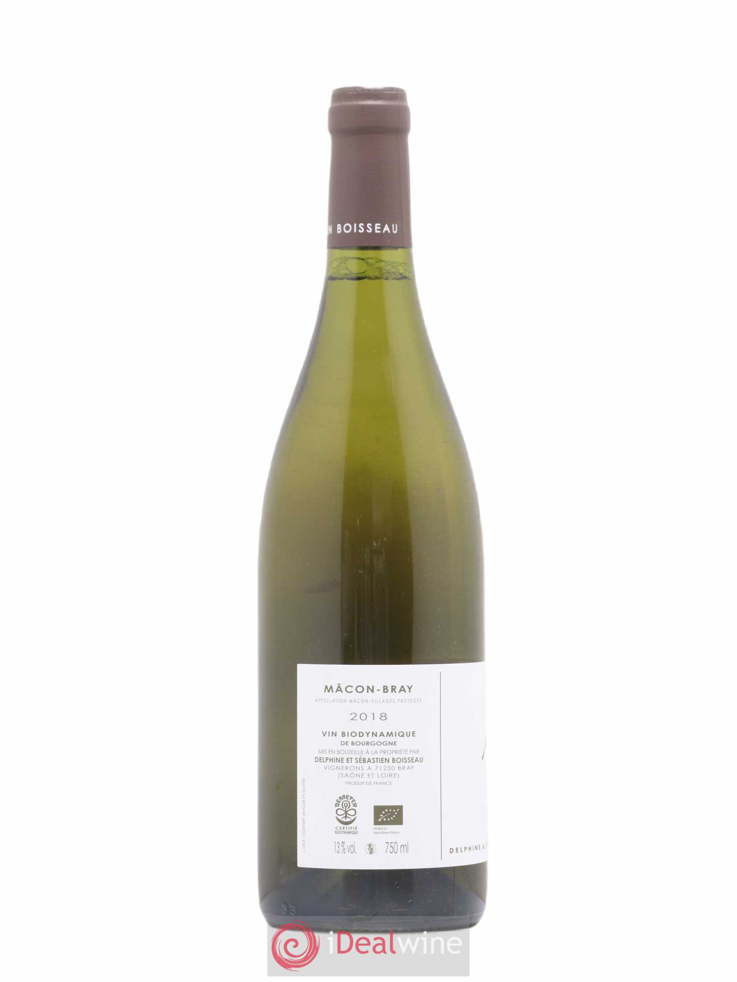 Mâcon Bray Mouton Blanc Domaine Vigne Mouton (sans prix de réserve) 2018 - Lot de 1 bouteille - 1