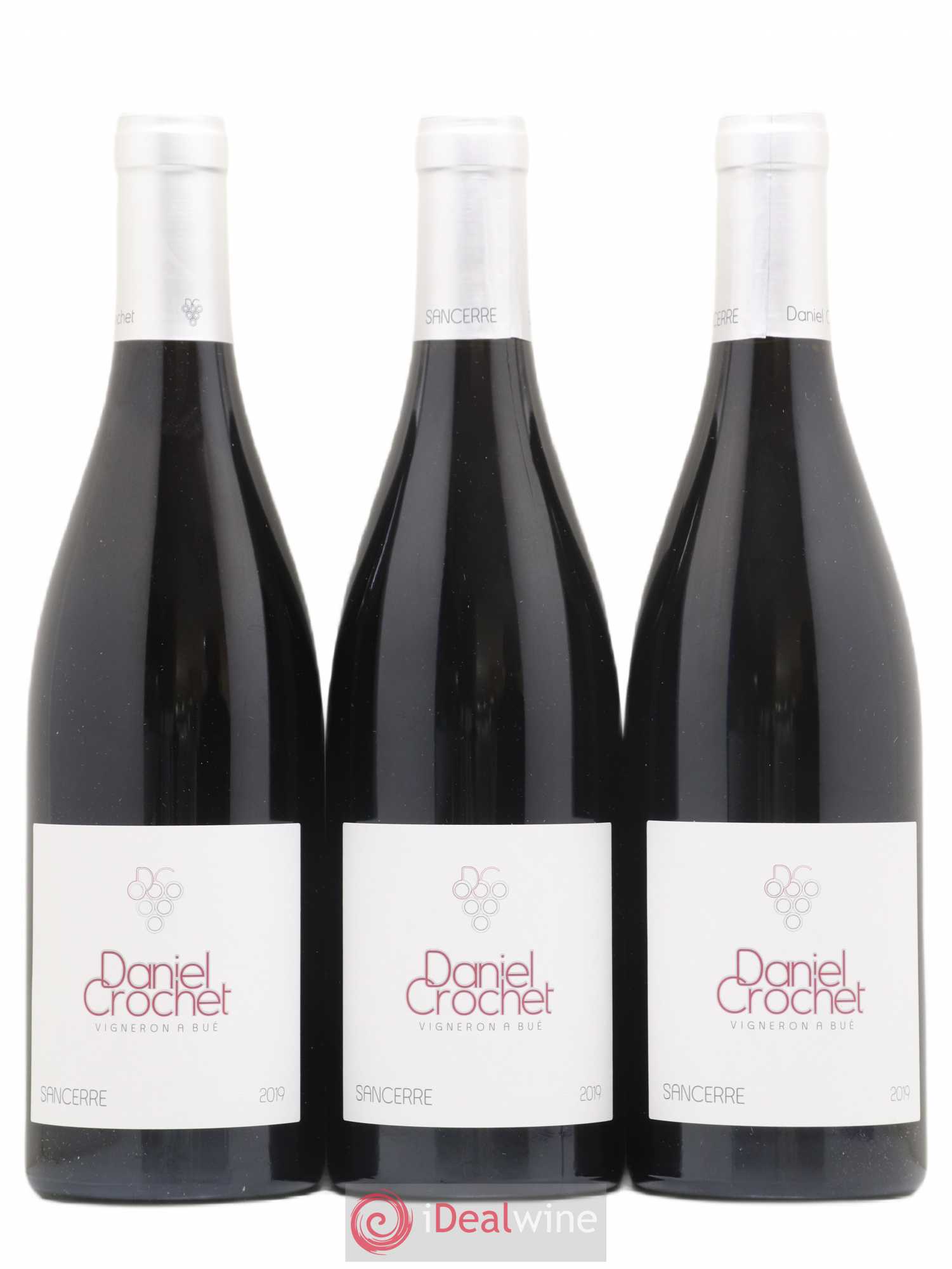 Sancerre Daniel Crochet (sans prix de réserve) 2019 - Lot de 3 bouteilles - 0