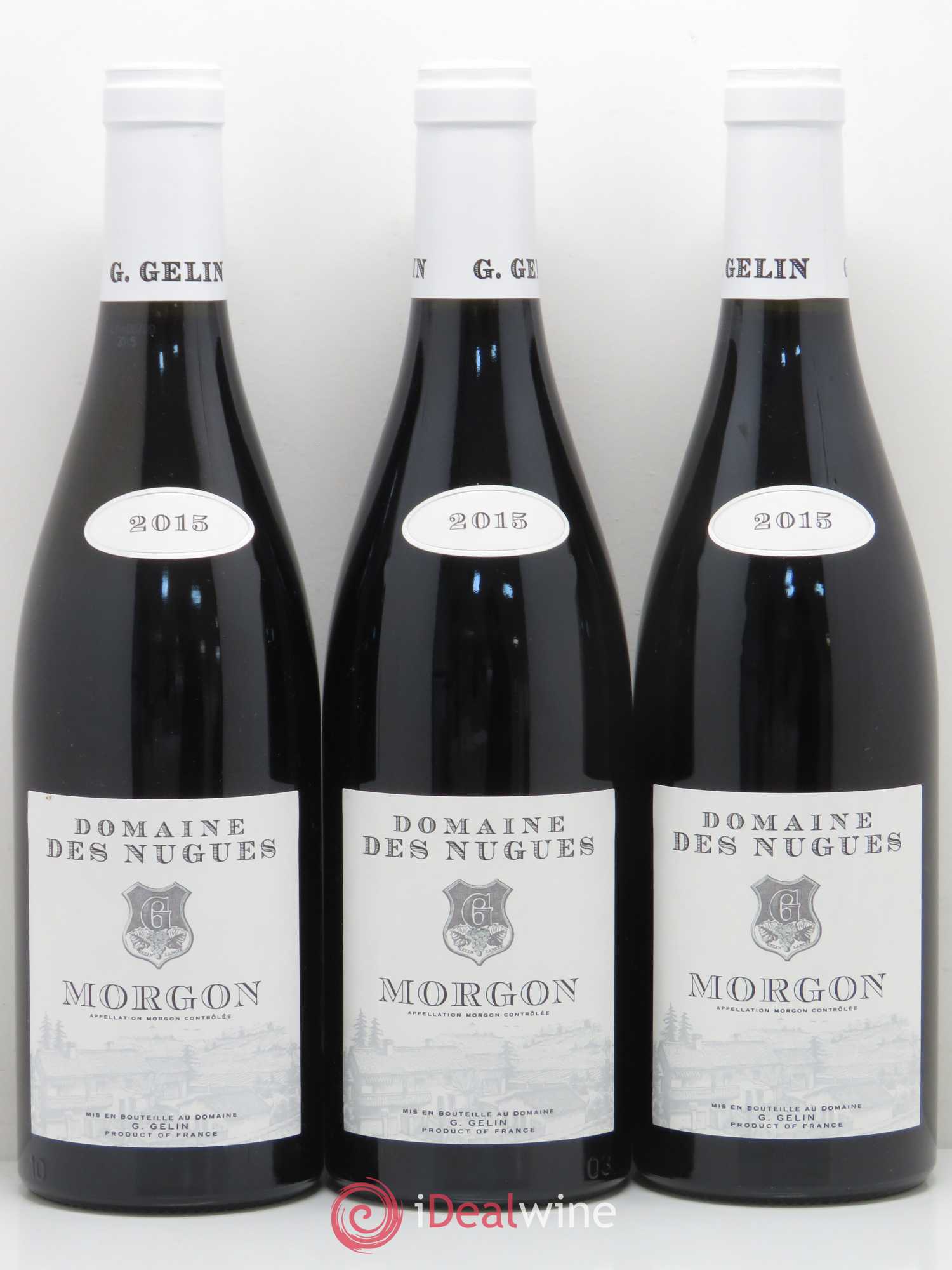 Morgon Domaine des Nugues (sans prix de réserve) 2015 - Posten von 3 Flaschen - 0