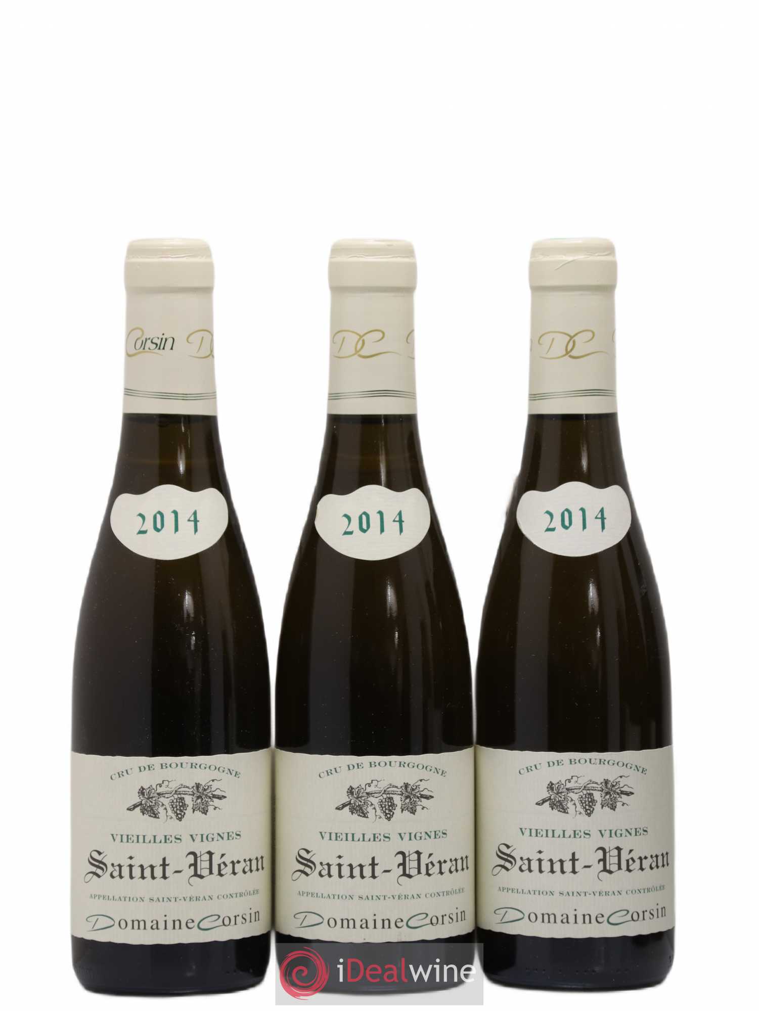 Saint-Véran Domaine Corsin Vieilles Vignes (sans prix de réserve) 2014 - Lot de 6 demi bouteilles - 1