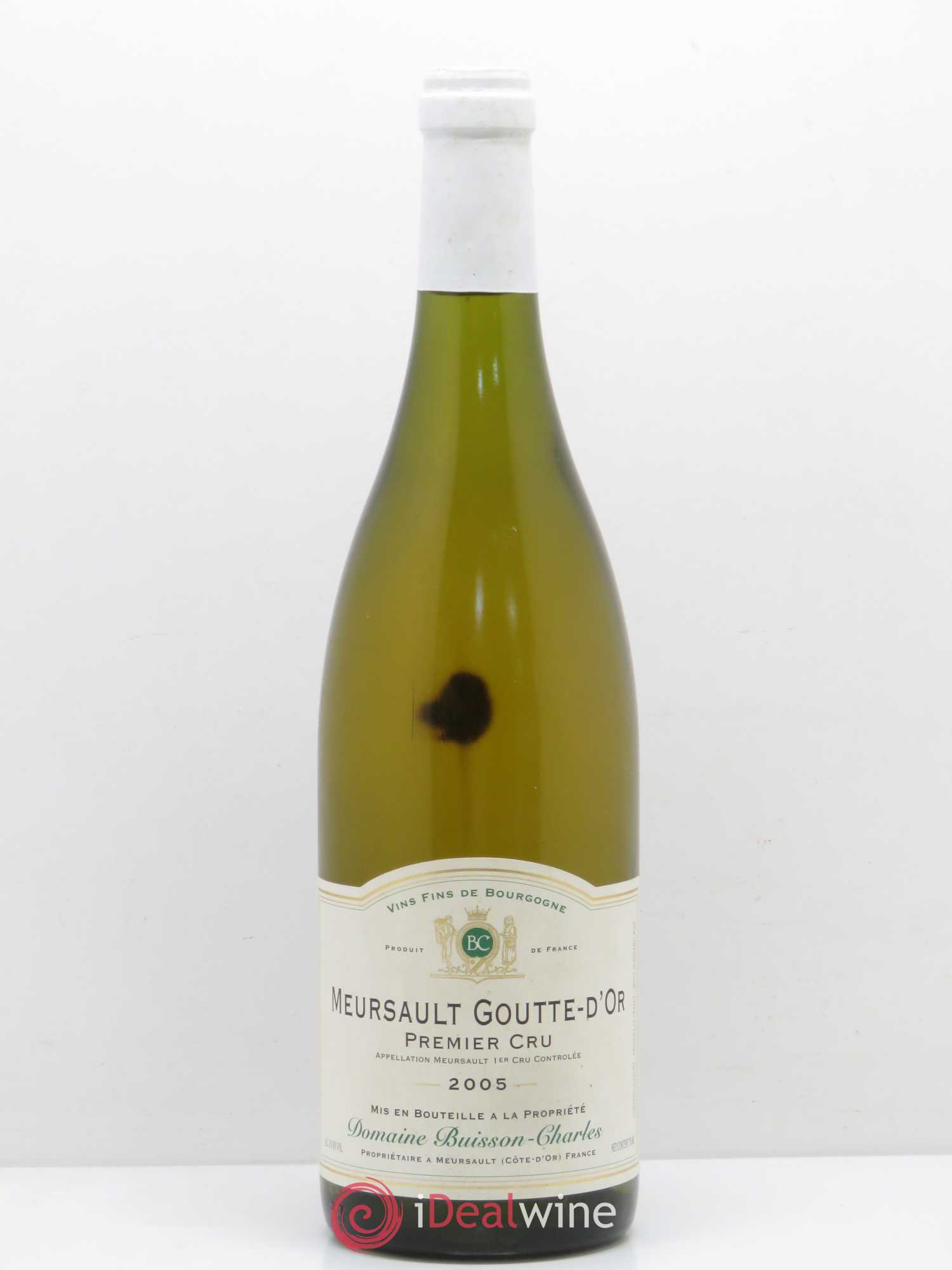 Meursault 1er Cru Gouttes d'Or Buisson Charles 2005 - Posten von 1 Flasche - 0