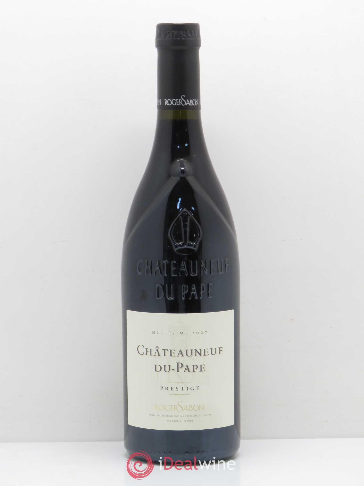 Châteauneuf-du-Pape Cuvée Prestige Roger Sabon (Domaine) 2007 - Lot de 1 bouteille - 0