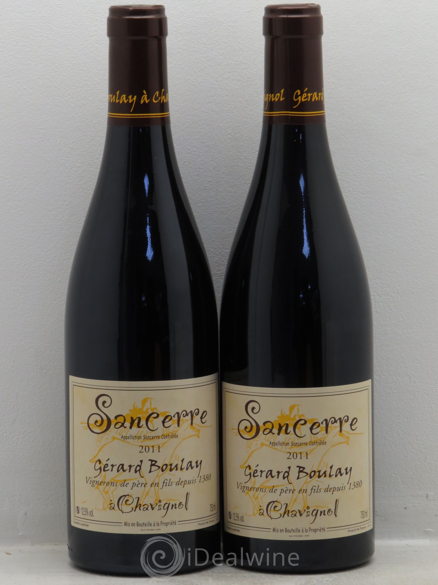 Sancerre Gérard Boulay 2011 - Lot de 2 bouteilles - 0