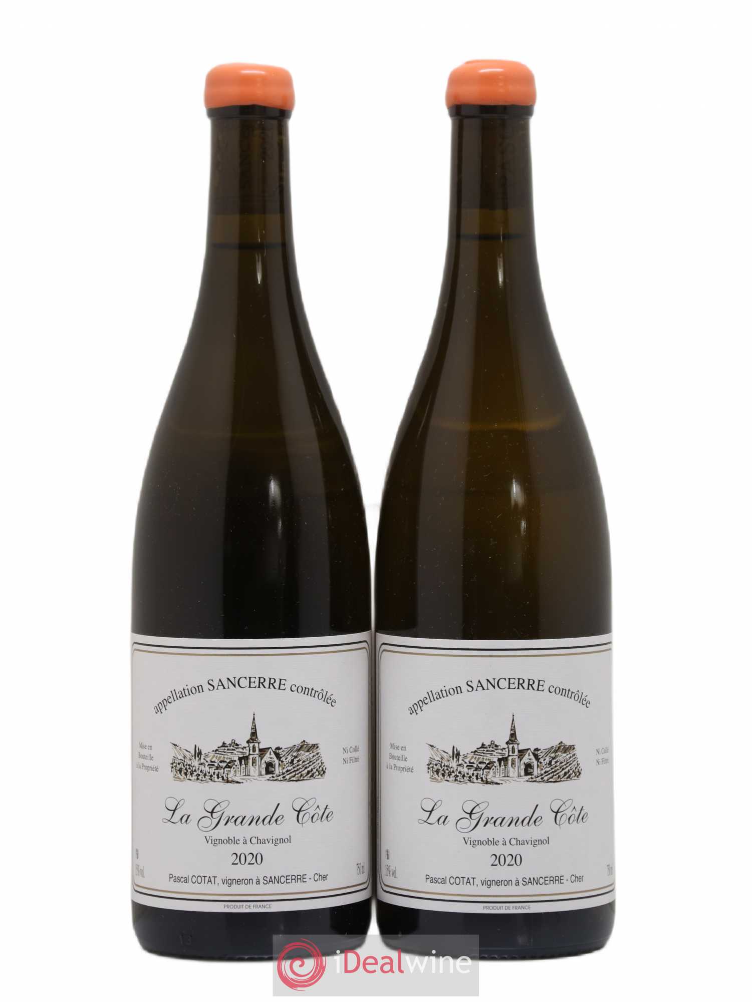 Sancerre La Grande Côte Pascal Cotat (sans prix de réserve) 2020 - Lot de 2 bouteilles - 0
